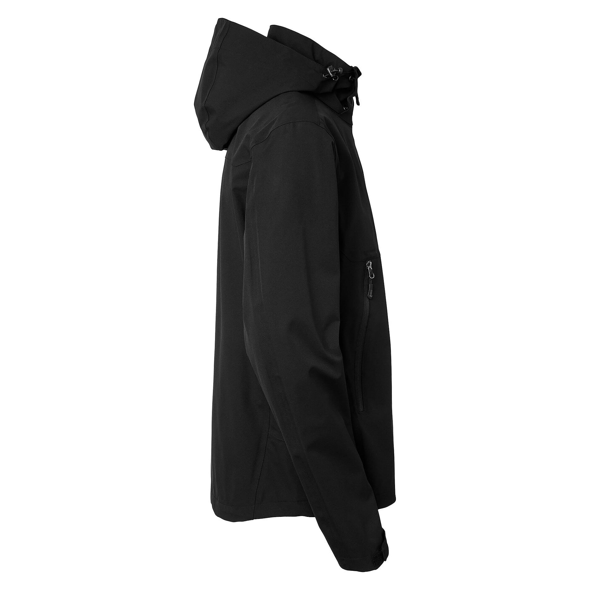 Wind- und wasserdichte Herren-Shelljacke Dexter mit abnehmbarer Kapuze, 10.000 mm, schwarz - South West 1000373001