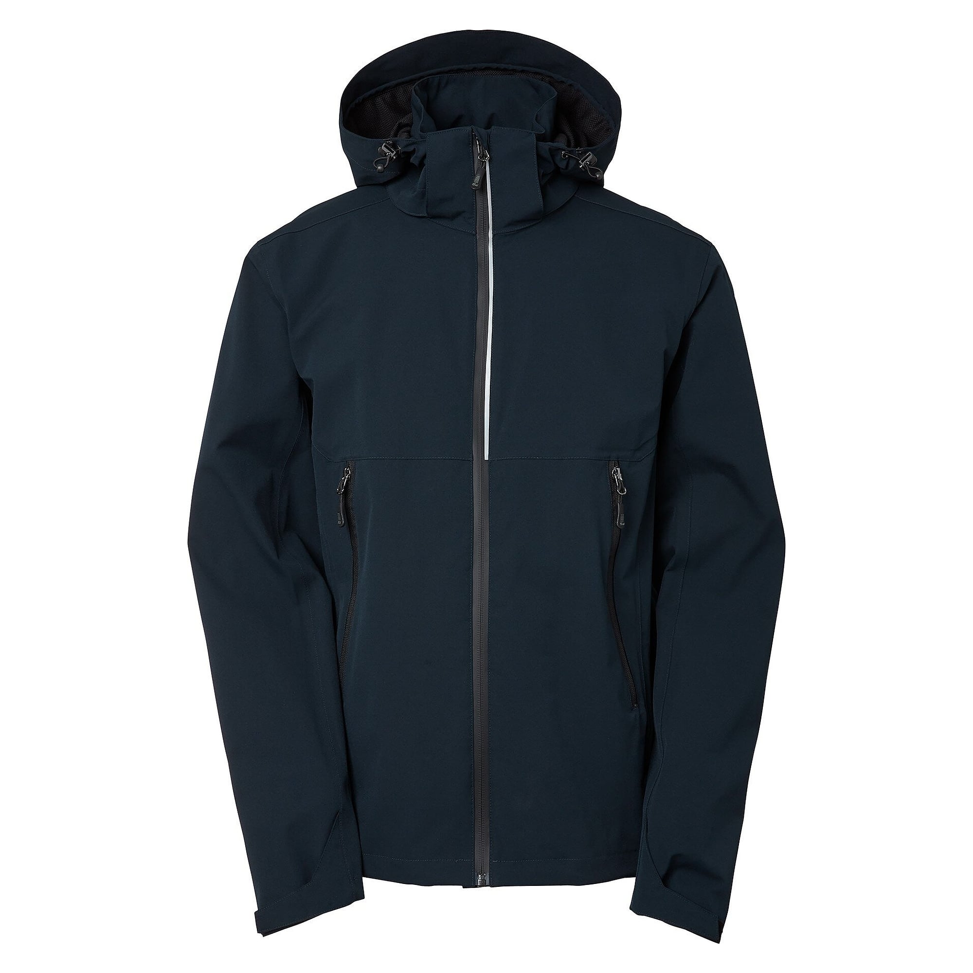 Wind- und wasserdichte Herren-Shelljacke Dexter mit abnehmbarer Kapuze, 10.000 mm, navyblau - South West 1000373403