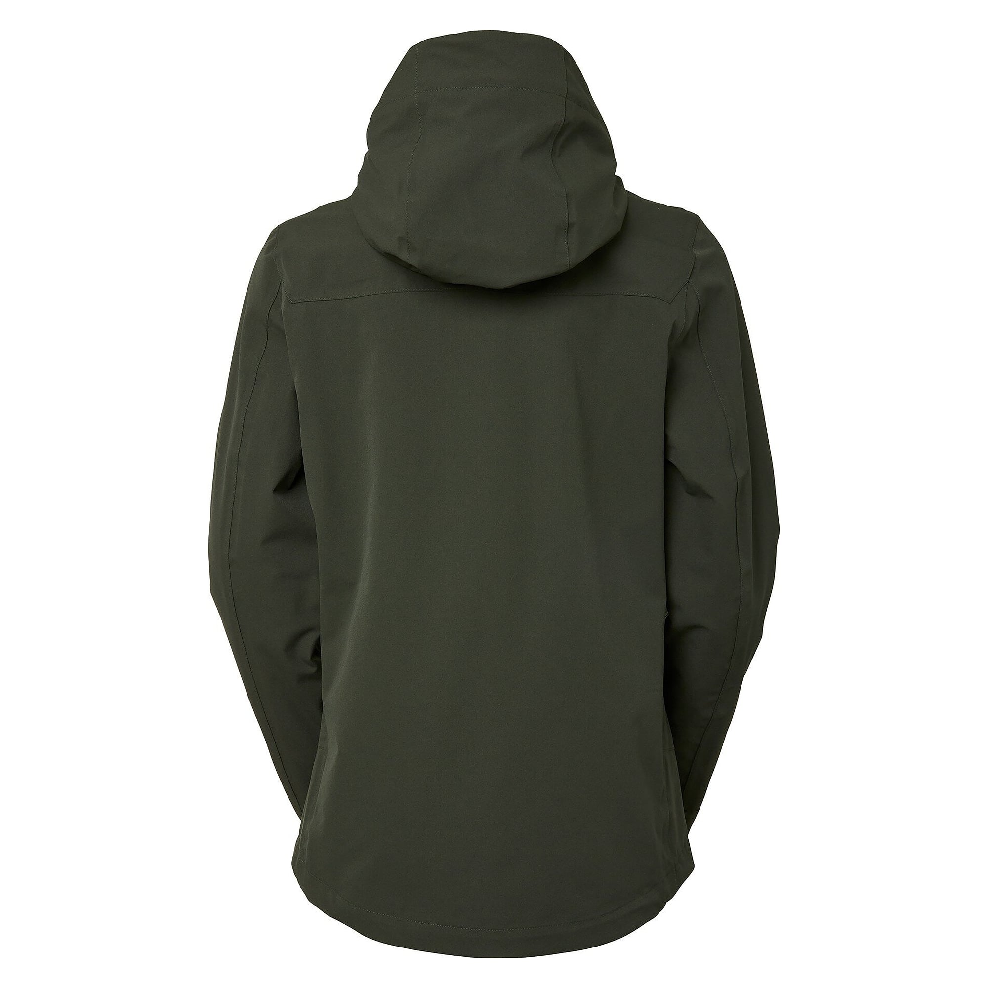 Veste shell Disa femme coupe-vent et imperméable, capuche amovible, 10 000 mm, olive foncé - South West 1000374303