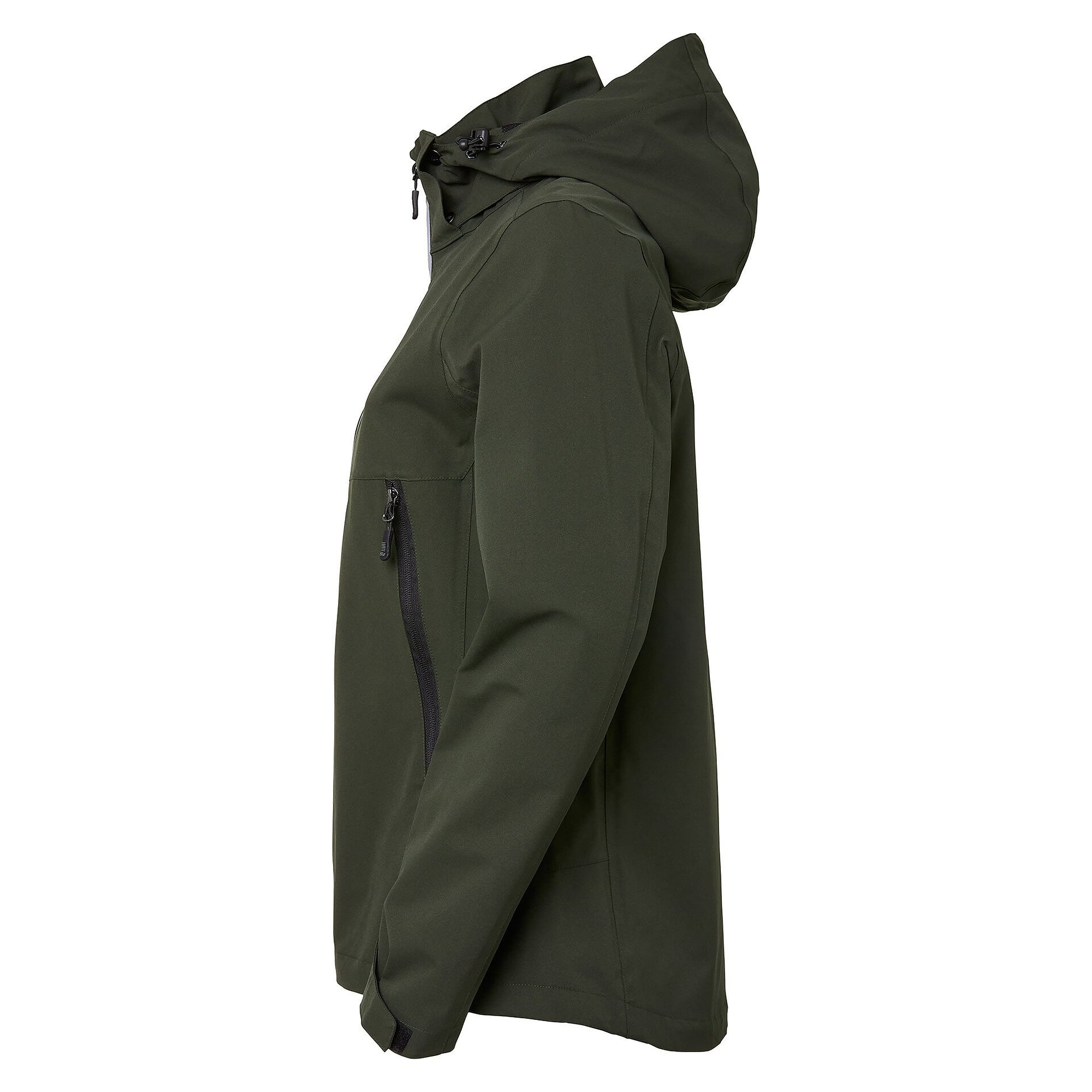 Veste shell Disa femme coupe-vent et imperméable, capuche amovible, 10 000 mm, olive foncé - South West 1000374303