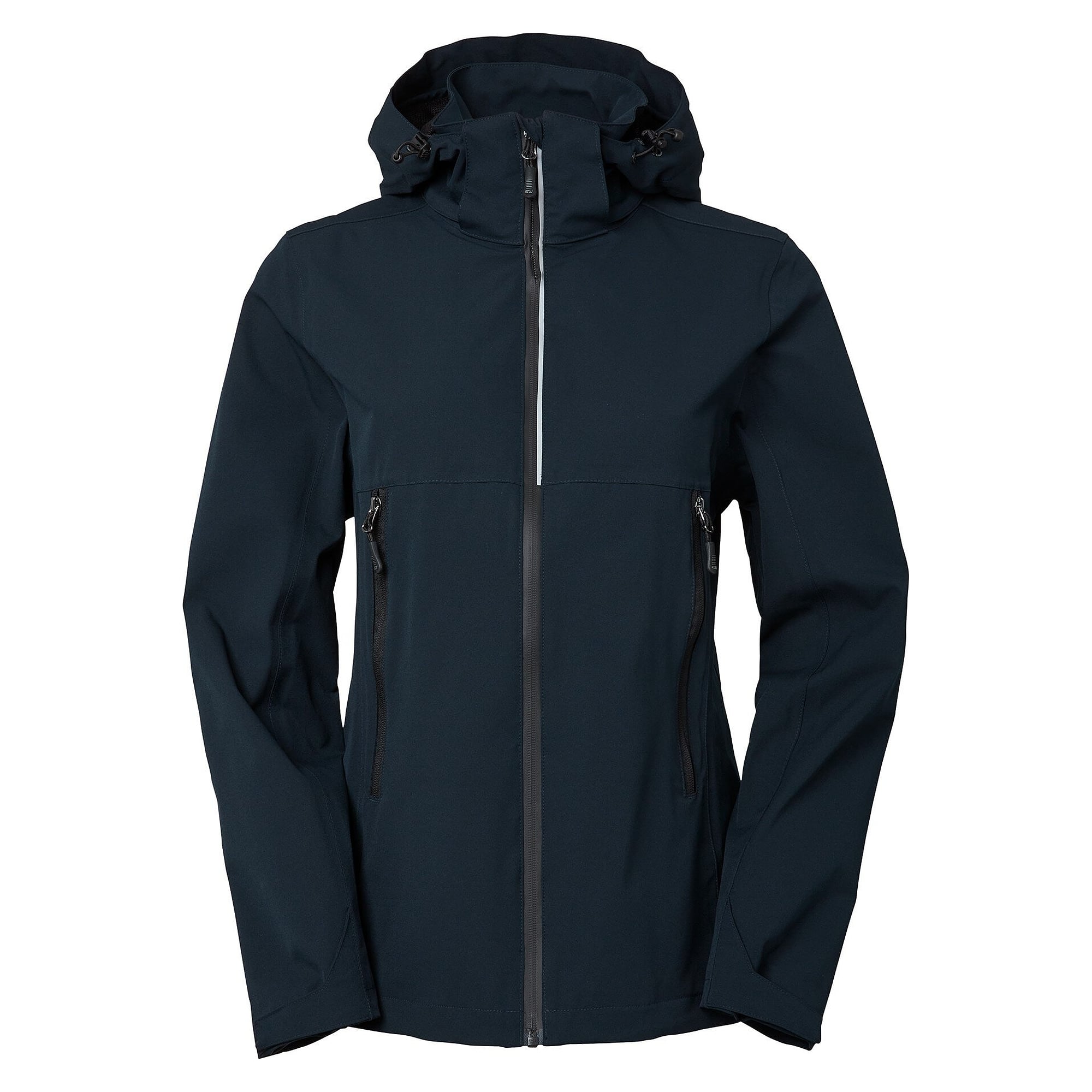 Wind- und wasserdichte Damen-Shelljacke Disa mit abnehmbarer Kapuze, 10.000 mm, navyblau - South West 1000374403