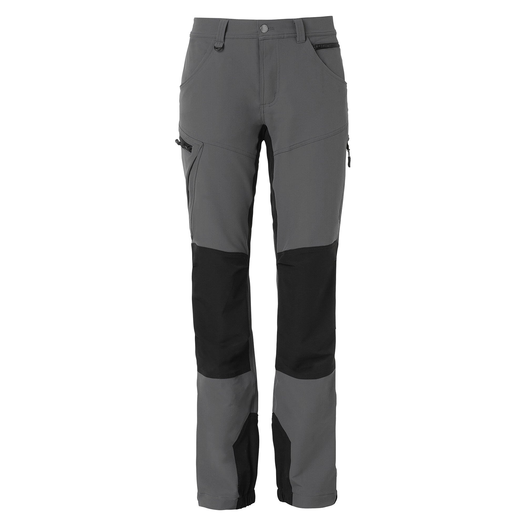 Wega Damen-Arbeitshose aus Stretch, 5-Pocket mit Beintaschen, graphit - South West 1000376025