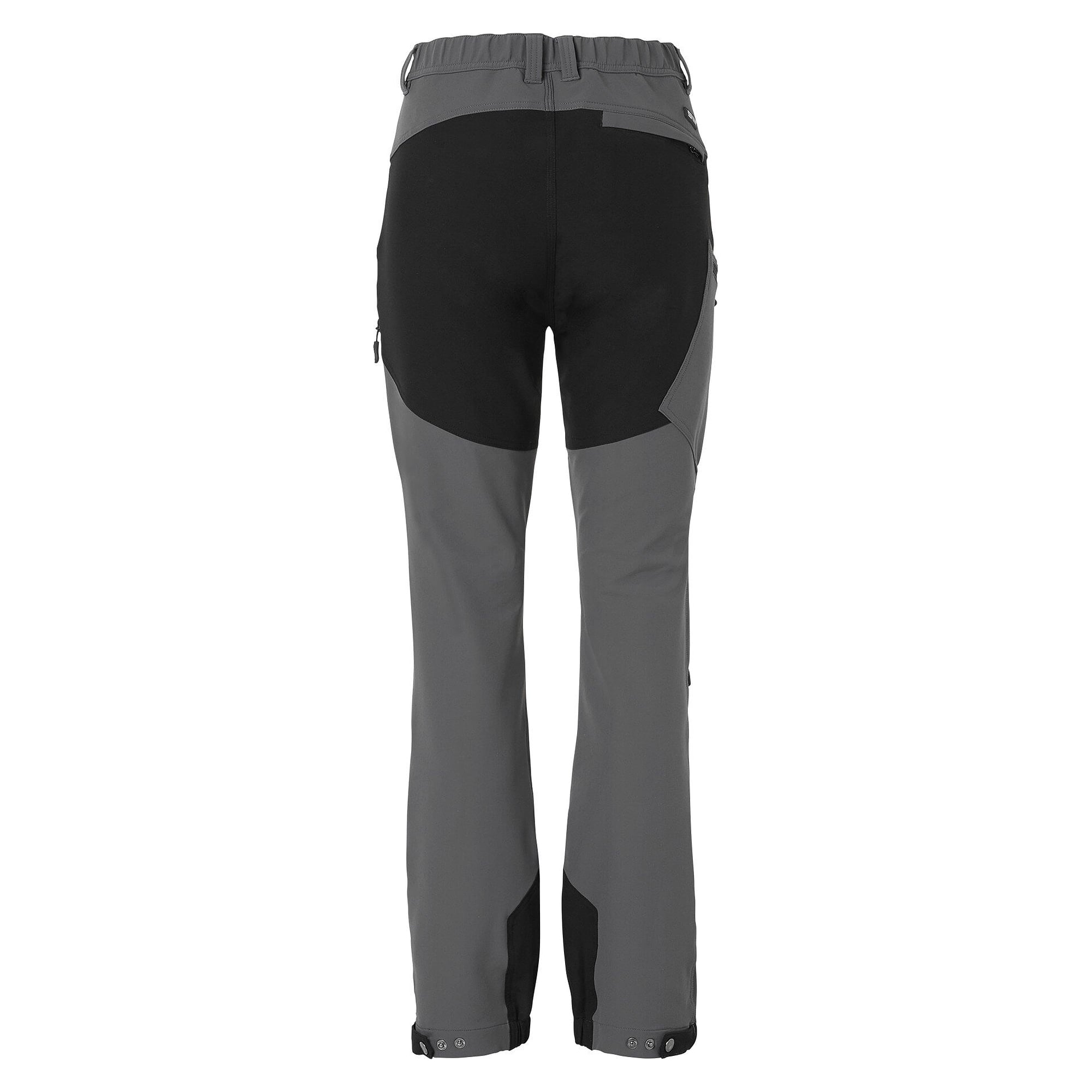 Wega Damen-Arbeitshose aus Stretch, 5-Pocket mit Beintaschen, graphit - South West 1000376025