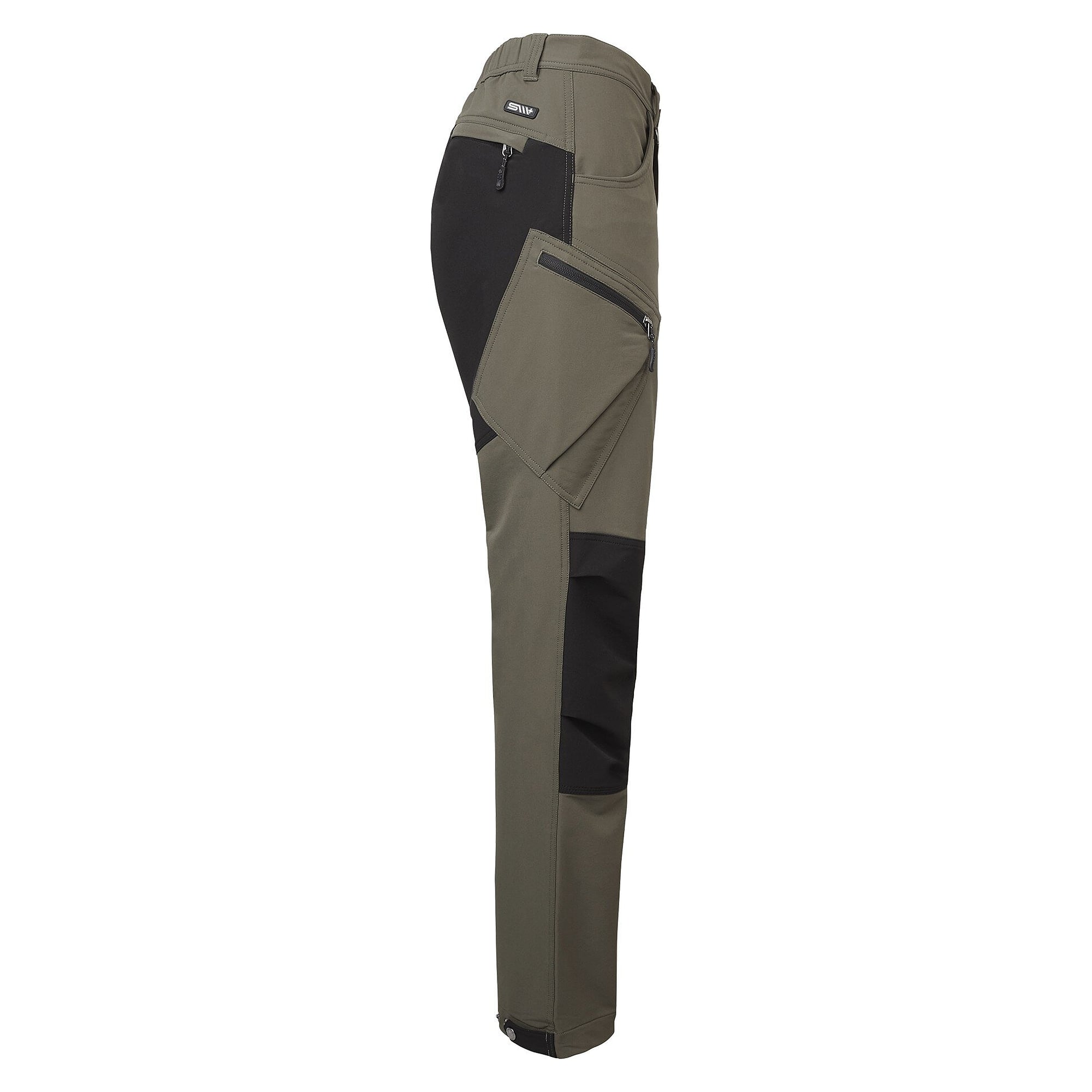 Pantalon de travail femme Wega stretch, 5 poches avec poches cuisse, olive - South West 1000376305