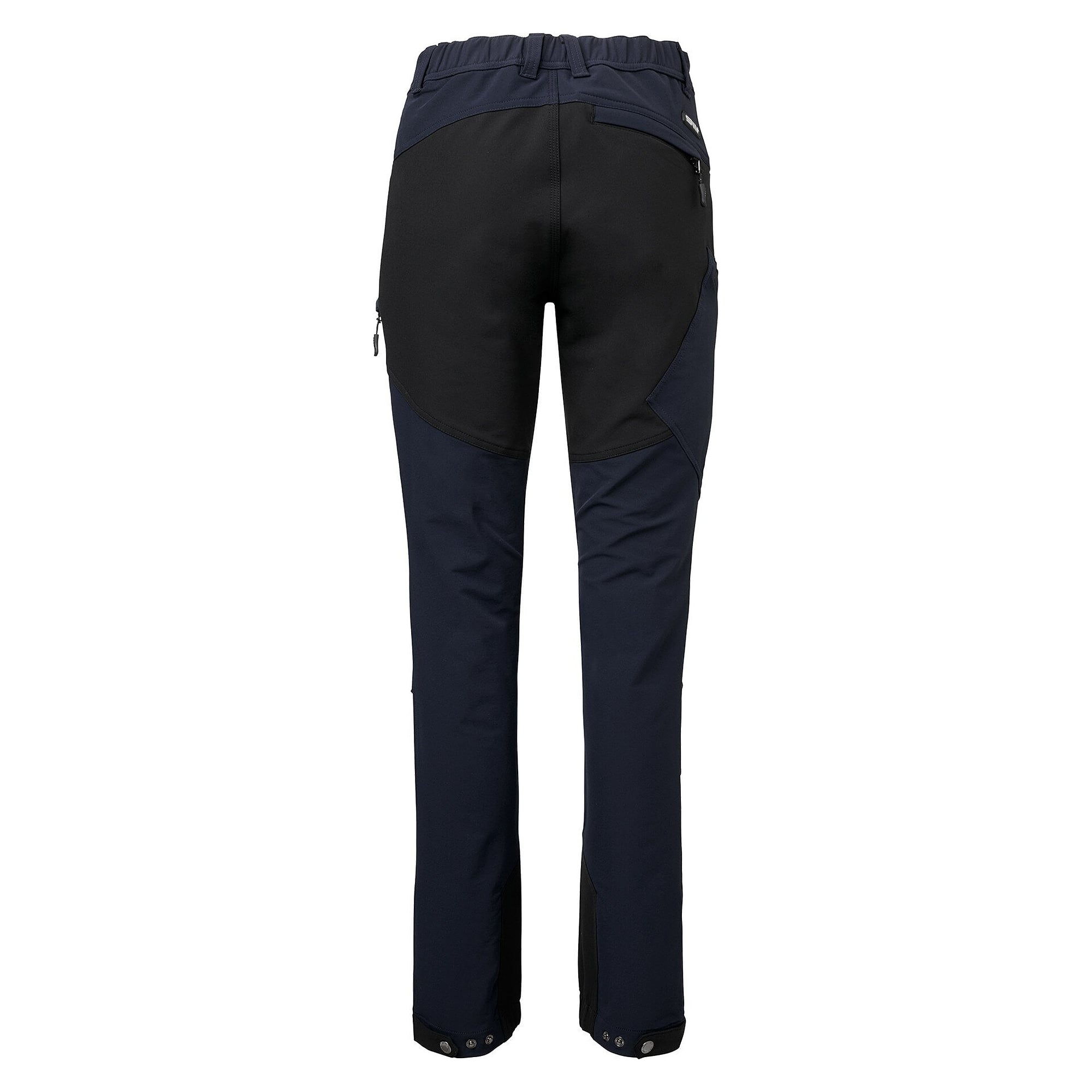 Pantalon de travail femme Wega stretch, 5 poches avec poches cuisse, bleu marine - South West 1000376403