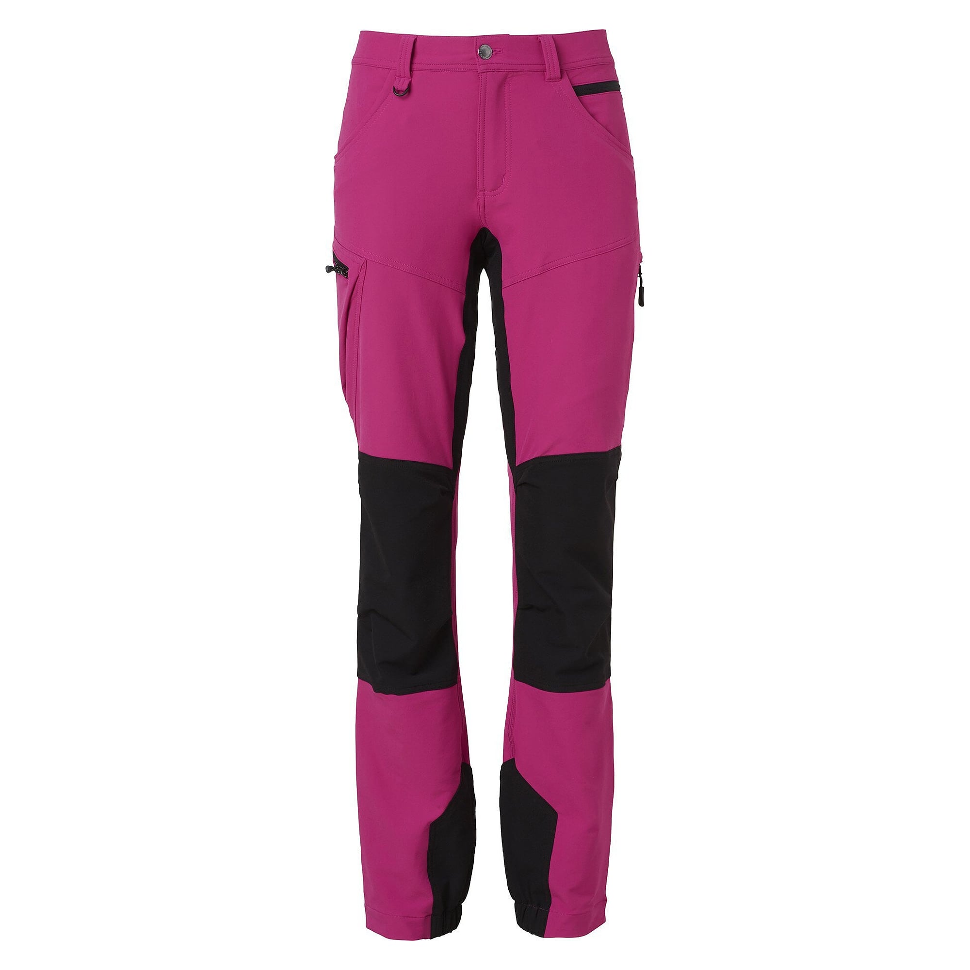 Wega Damen-Arbeitshose aus Stretch, 5-Pocket mit Beintaschen, pink - South West 1000376658