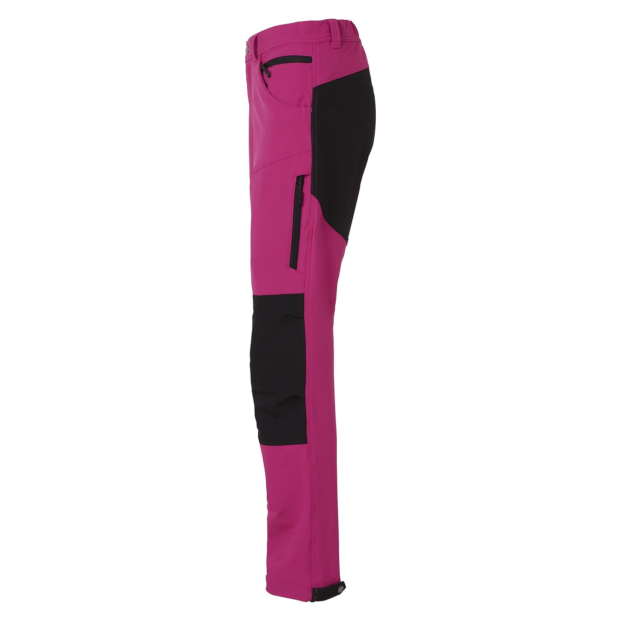 Wega Damen-Arbeitshose aus Stretch, 5-Pocket mit Beintaschen, pink - South West 1000376658
