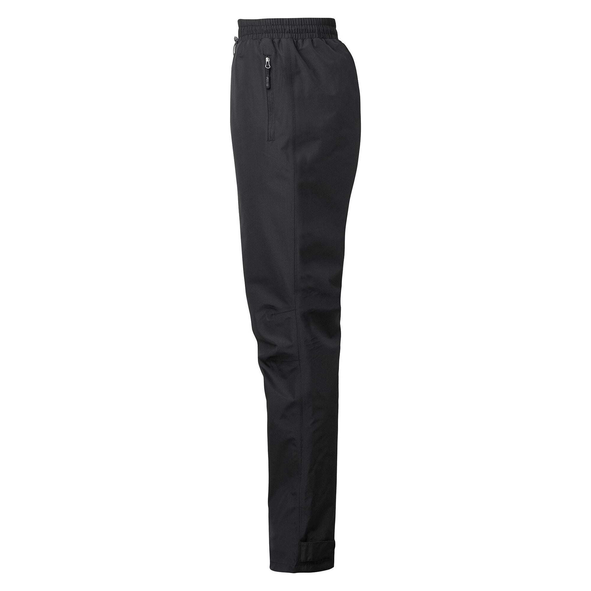 Pantalon shell imperméable Ames homme, ripstop à coutures soudées, 10 000 mm, noir - South West 1000391001