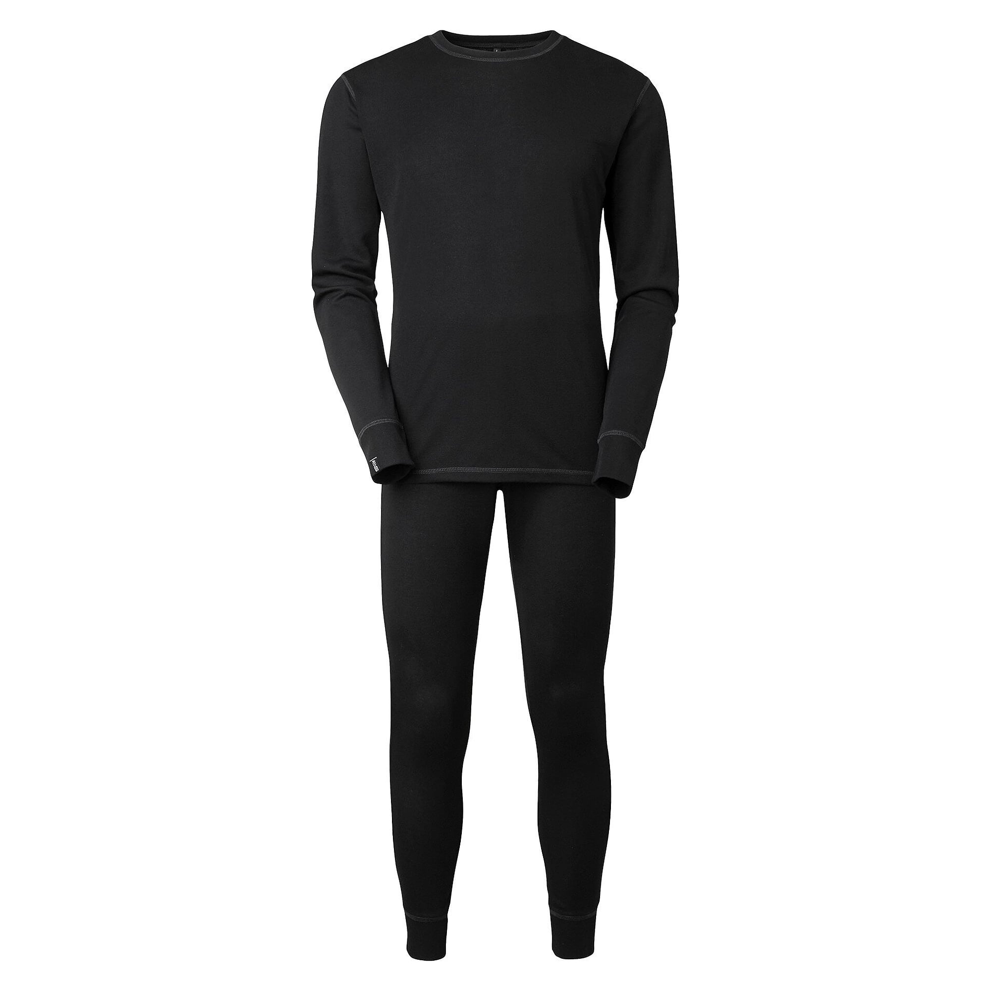 Funktionsunterwäsche-Set Basic aus Polyester mit Flachnähten, unisex, schwarz - South West 1000401001