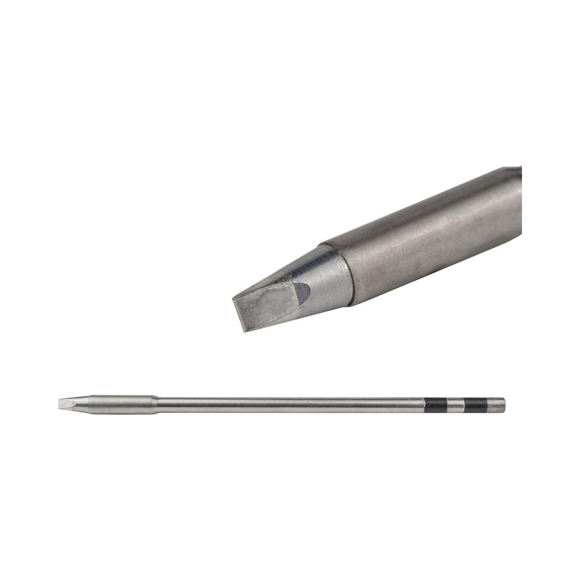 Quick TSS02-3.2D. Rapid-Kartuschen-Lötspitze für TS1200, gerade, meißelförmig 3,2mm breit