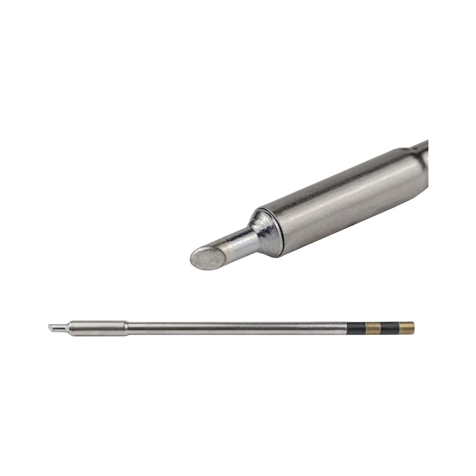 Quick TSS02-3C. Rapid-Kartuschen-Lötspitze für TS1200, gerade, angeschrägt 45°, 3mm