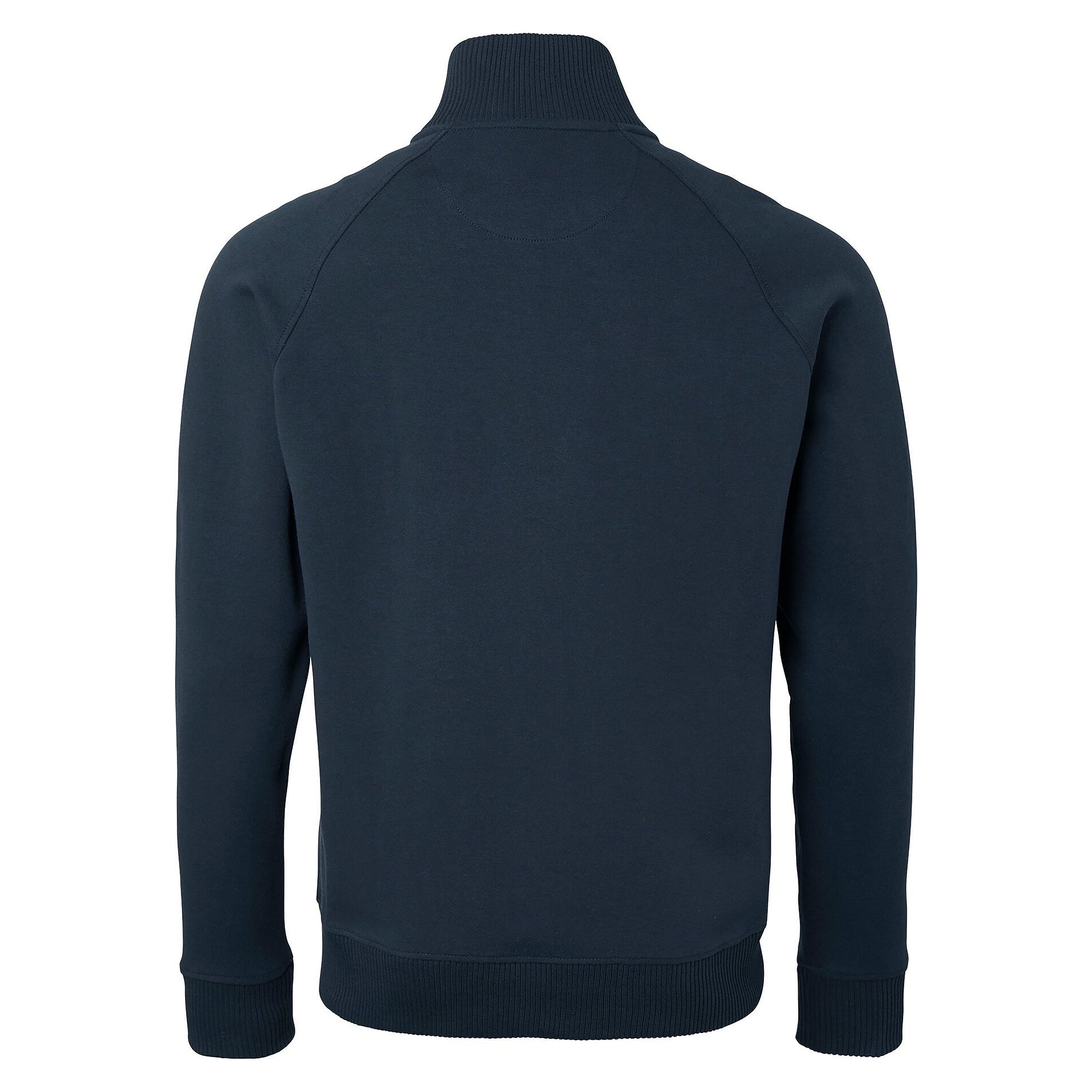 Sweat-shirt zippé 0202 avec col côtelé, unisexe, bleu marine - Top Swede 1000642403