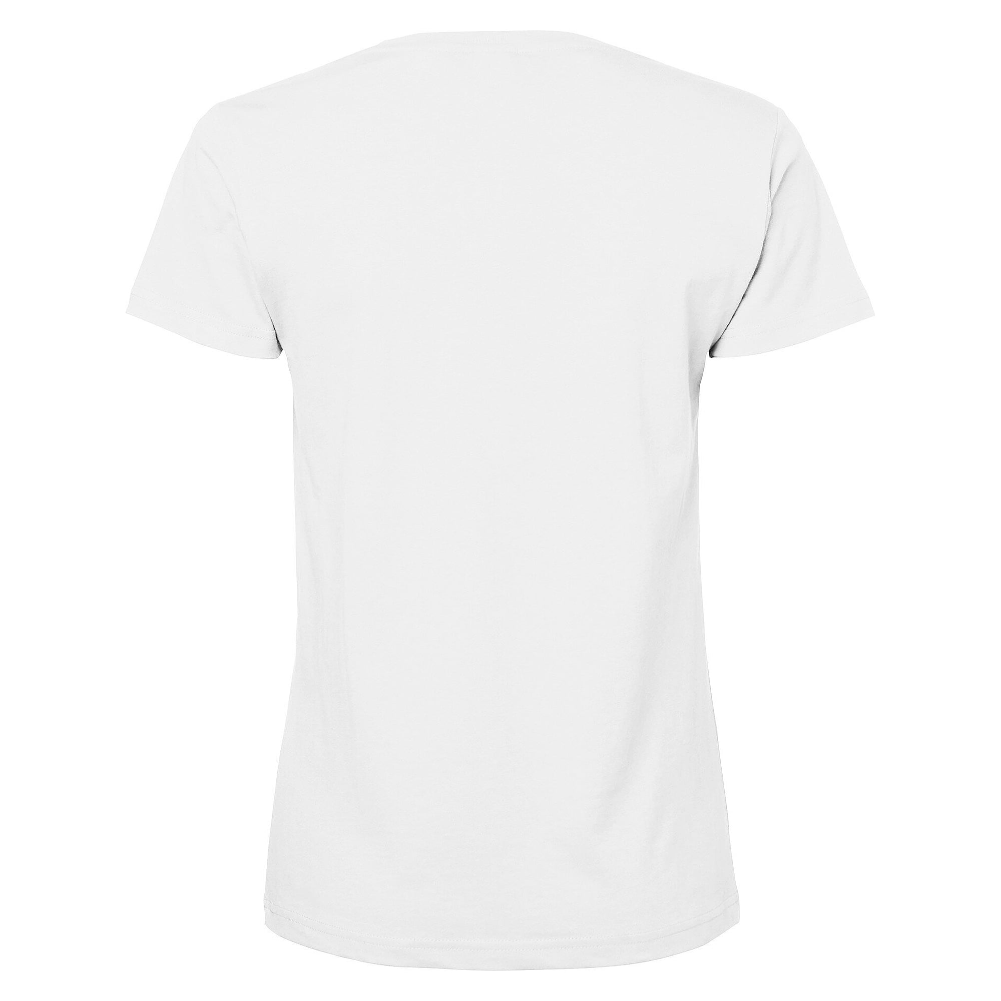 Damen-T-Shirt 203 aus Baumwolle, kurzarm mit Rundhalsausschnitt, weiß - Top Swede 1000653101
