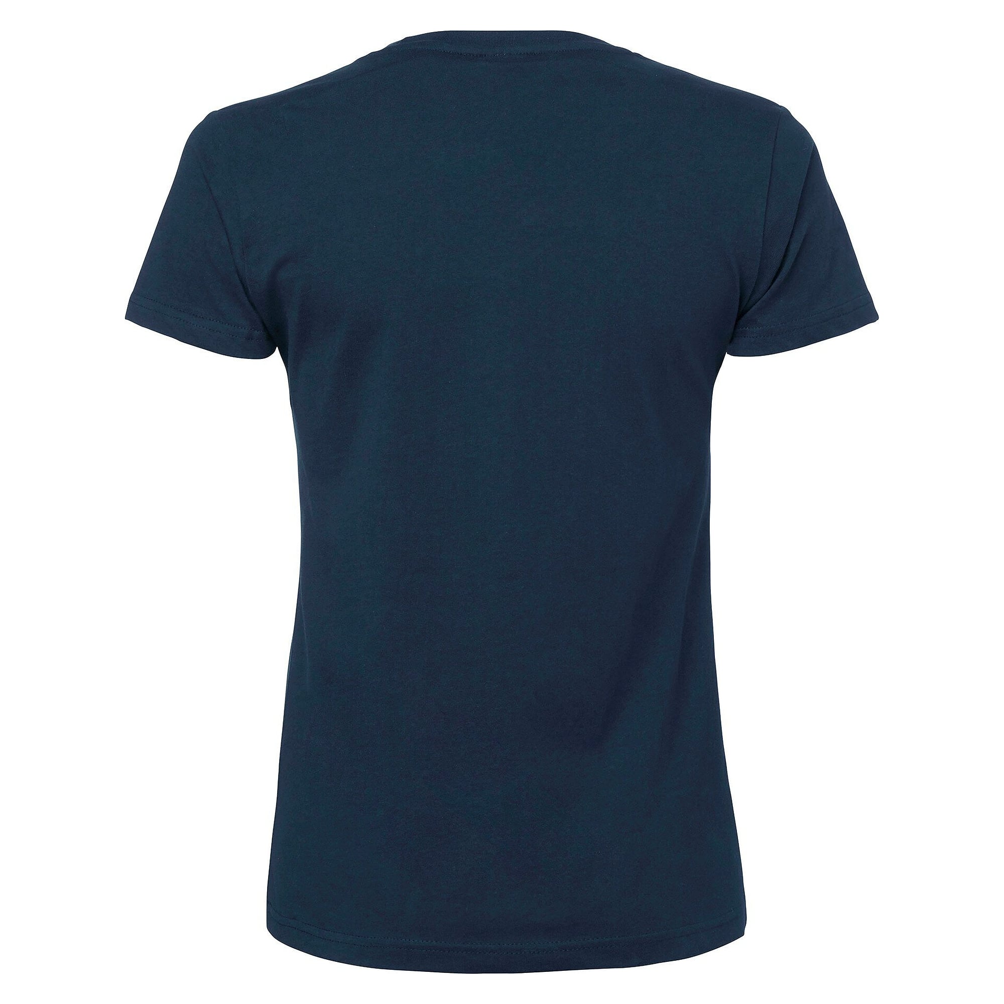T-shirt femme 203 en coton, manches courtes et col rond, bleu marine - Top Swede 1000653403