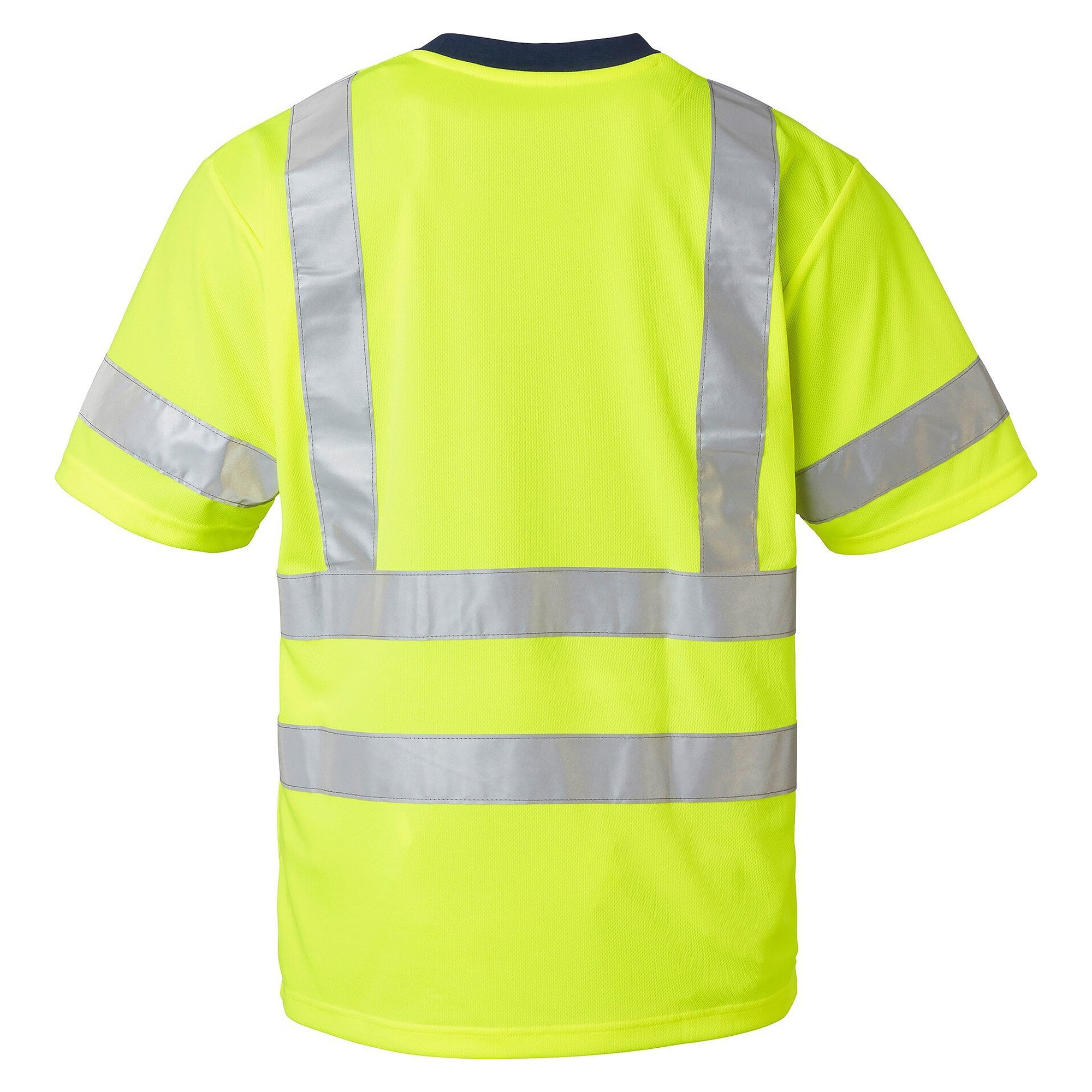 Warnschutz-T-Shirt 224 Unisex EN ISO 20471 Klasse 3, schnell trocknend, fluoreszierend gelb - Top Swede 1000663712