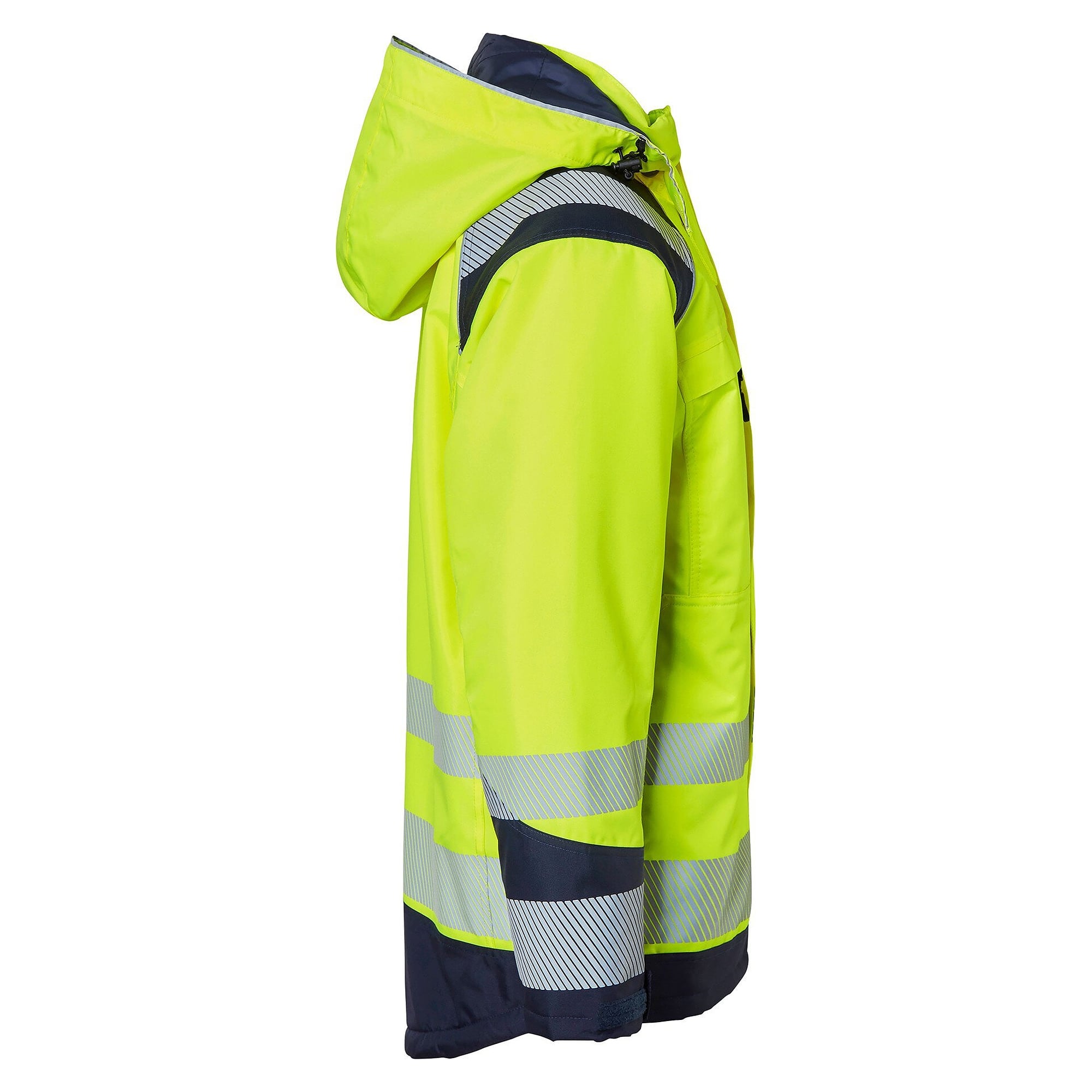 Warnschutz-Winterjacke 120, EN ISO 20471 Klasse 3, wasserdicht, gelb/navy - Top Swede 1000684983