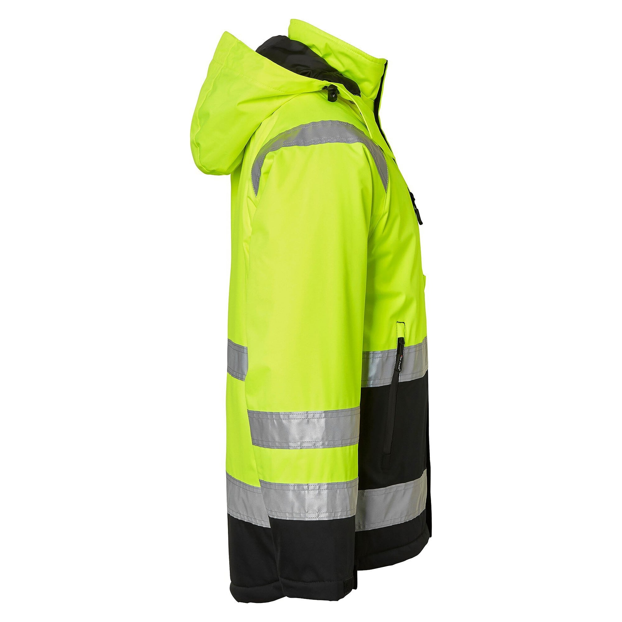 Warnschutz-Winterjacke 122 nach EN ISO 20471 Klasse 3 und EN 343, Warngelb/Schwarz - Top Swede 1000686982