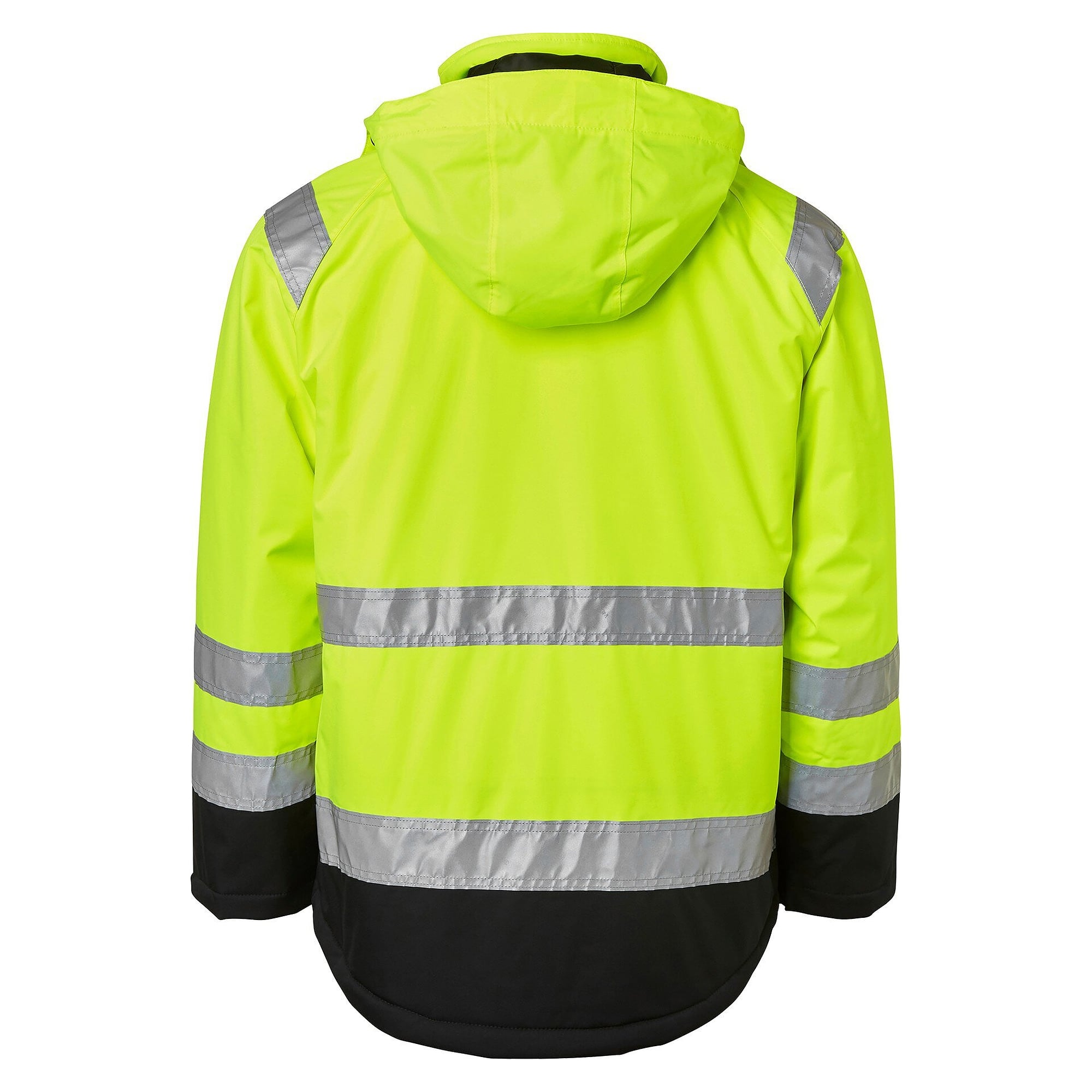 Warnschutz-Winterjacke 122 nach EN ISO 20471 Klasse 3 und EN 343, Warngelb/Schwarz - Top Swede 1000686982