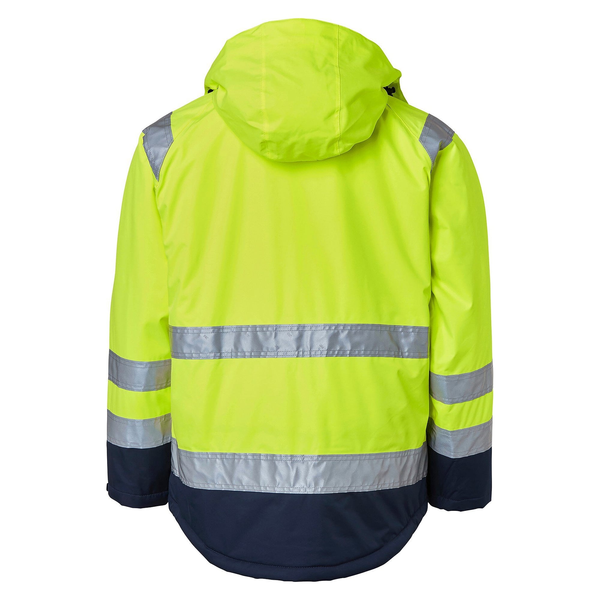 Warnschutz-Winterjacke 122 nach EN ISO 20471 Klasse 3 und EN 343, Warngelb/Navy - Top Swede 1000686983