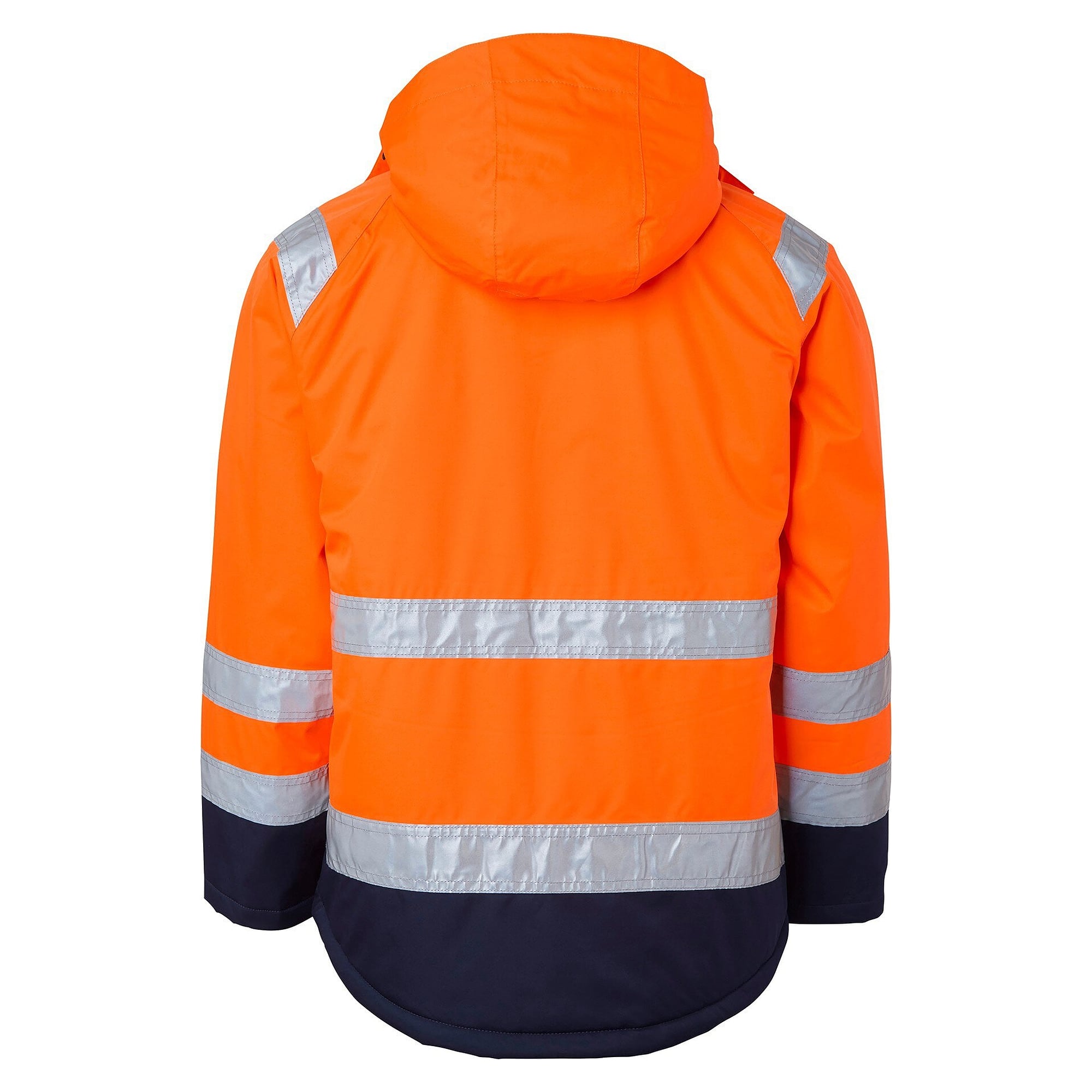 Warnschutz-Winterjacke 122 nach EN ISO 20471 Klasse 3 und EN 343, Warnorange/Navy - Top Swede 1000686991