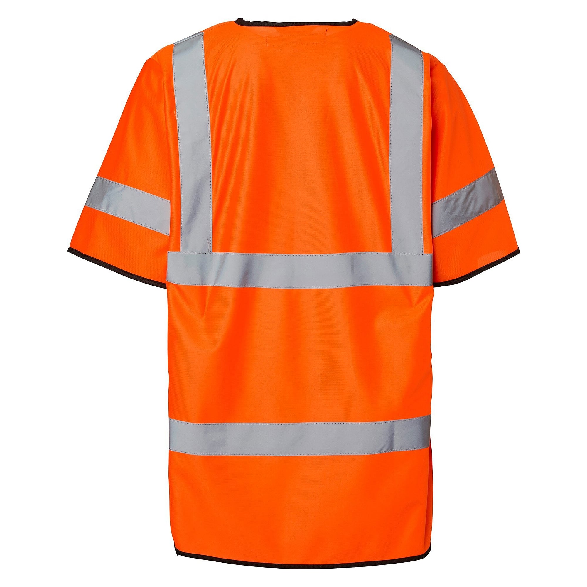 Warnweste 125 mit Reißverschluss und ID-Kartentasche, EN ISO 20471 Klasse 3, Fluoorange - Top Swede 1000689811