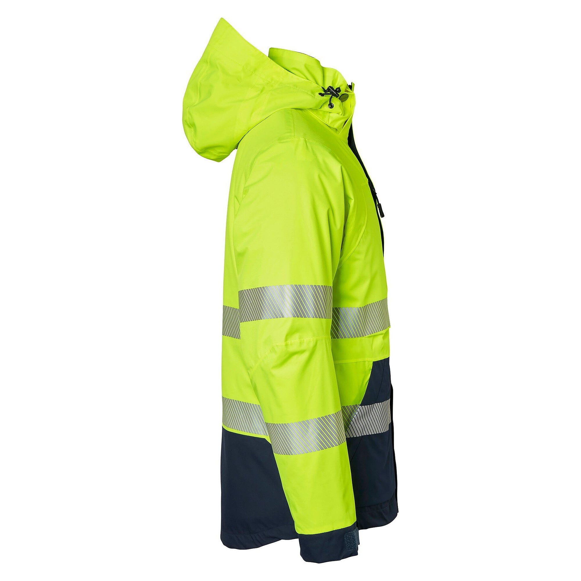 Warnschutz-3-in-1-Jacke 127 mit herausnehmbarem Futter, EN ISO 20471 Kl. 3, gelb/navy - Top Swede 1000691983