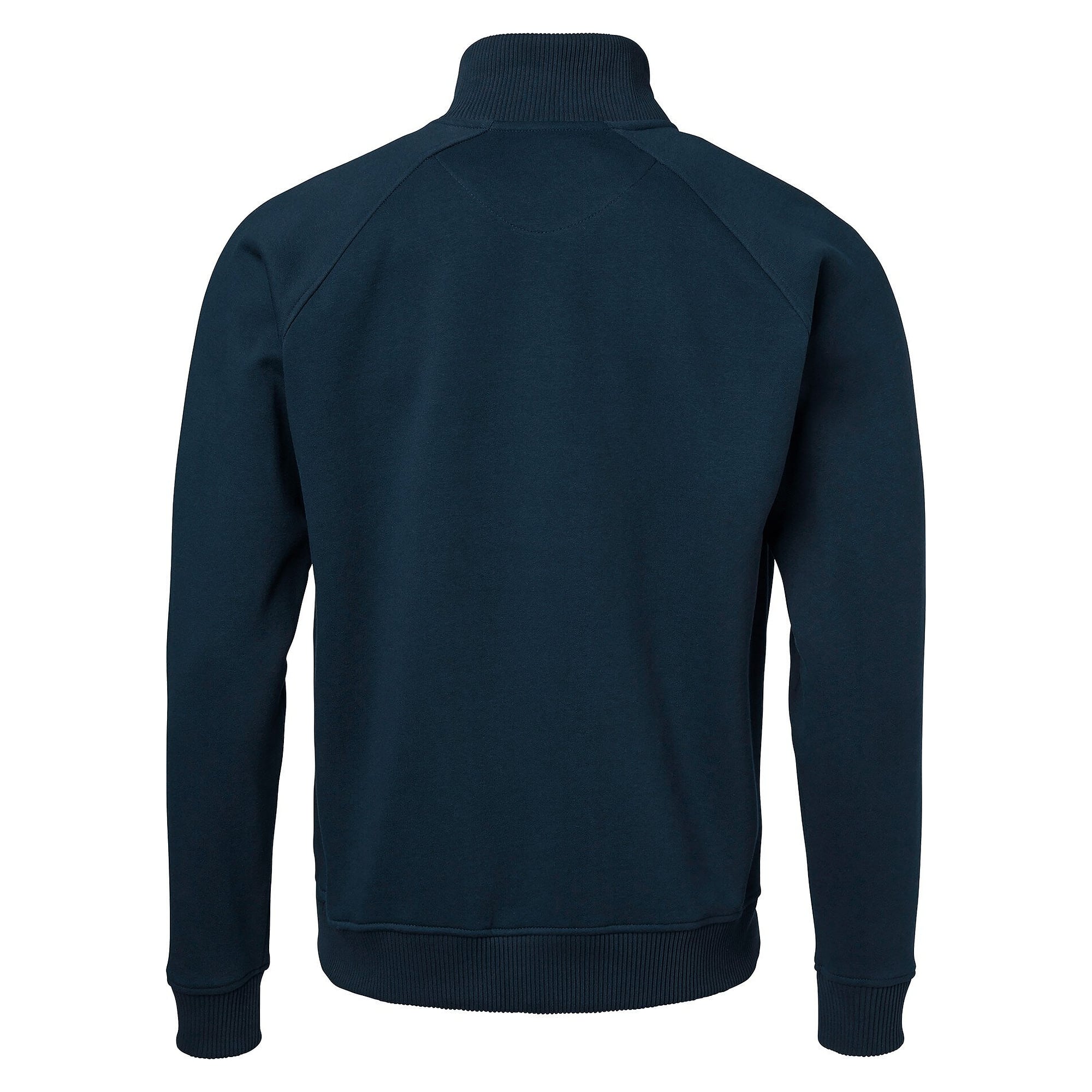 Veste sweat 148 à col, zip intégral et poches latérales, unisexe, bleu marine - Top Swede 1000709403