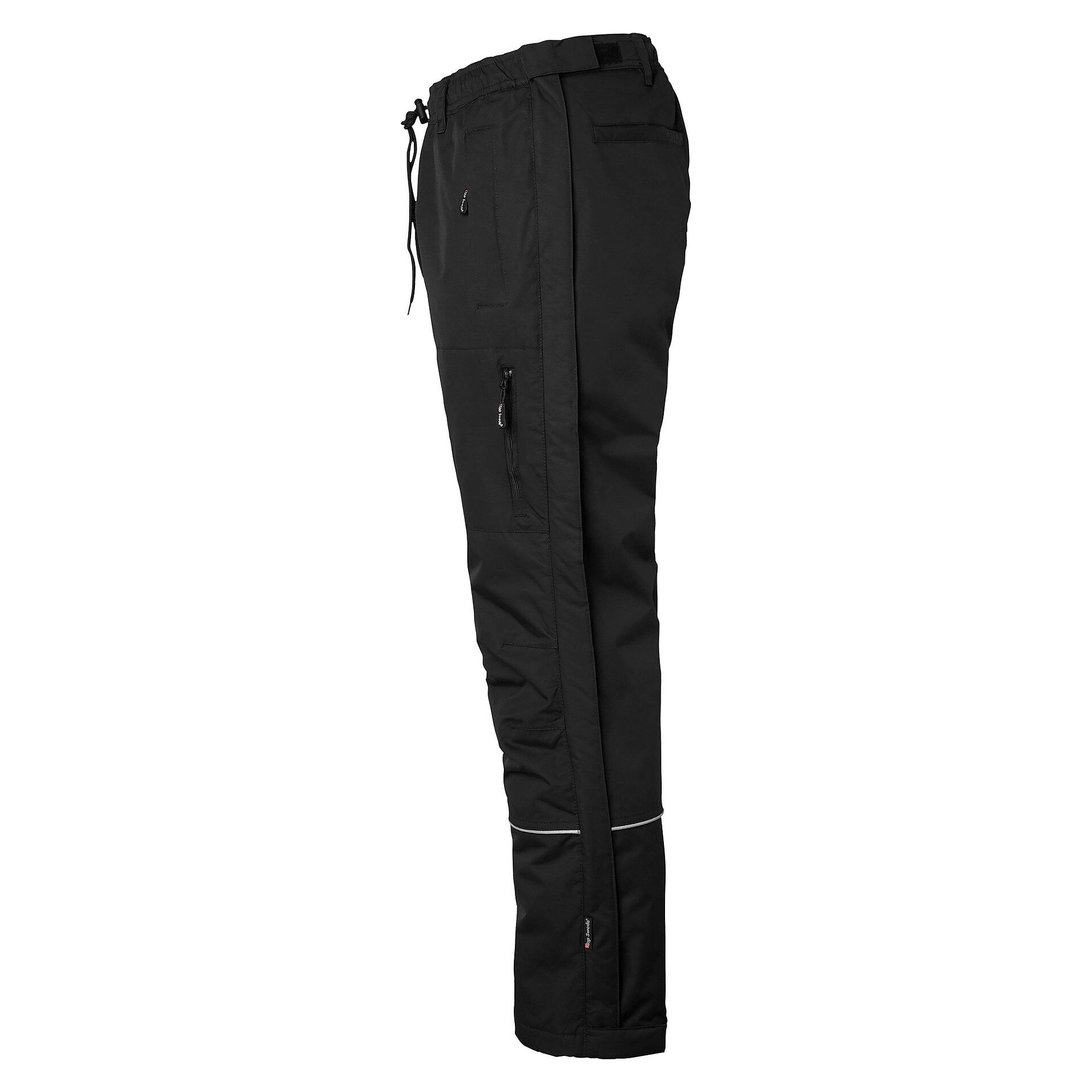 Gefütterte Winter-Arbeitshose 152, wind- und wasserdicht, EN 342 und EN 343 Klasse 3, schwarz - Top Swede 1000711001
