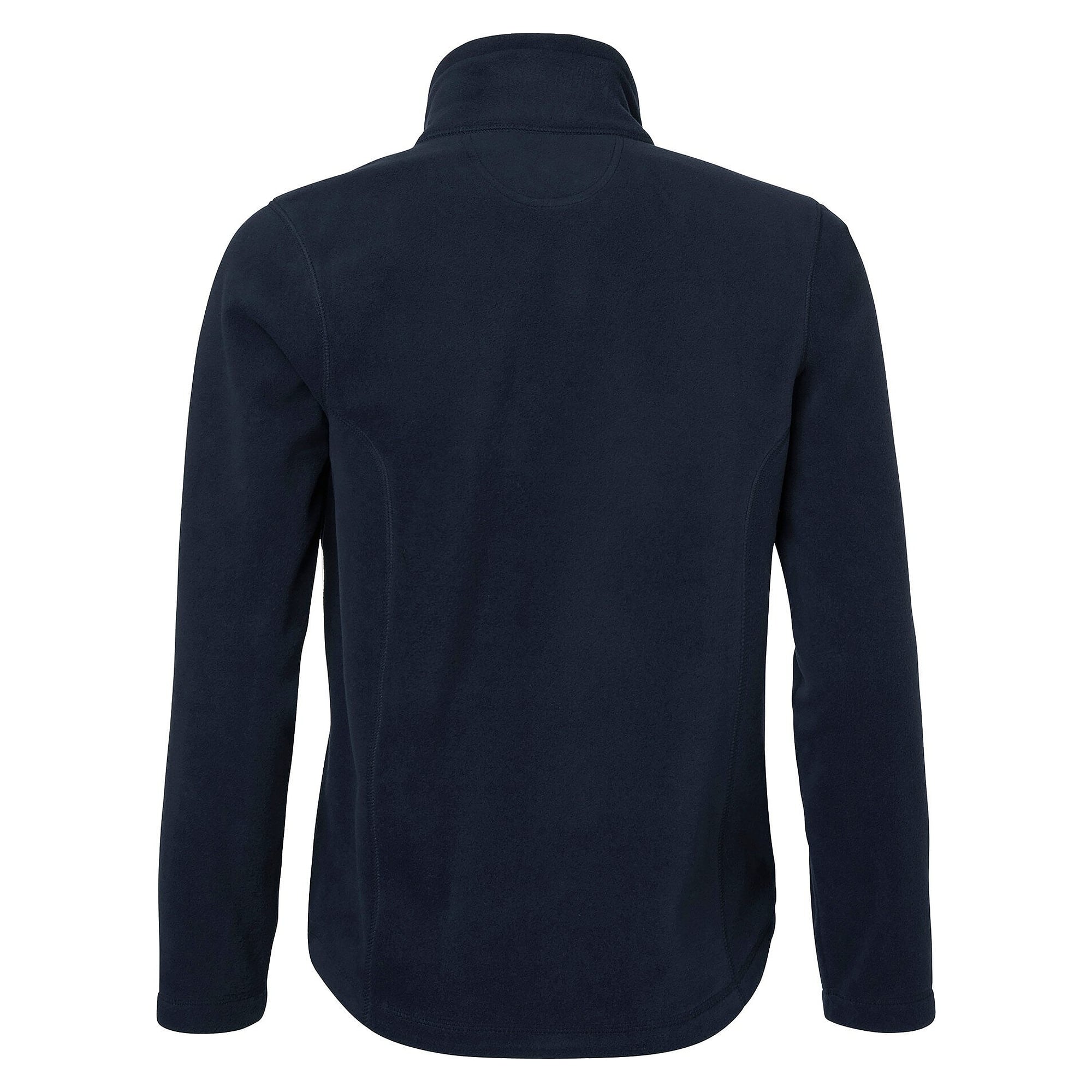 Veste polaire femme 1642 cintrée avec protège-menton et poches zippées, bleu marine - Top Swede 1000719403