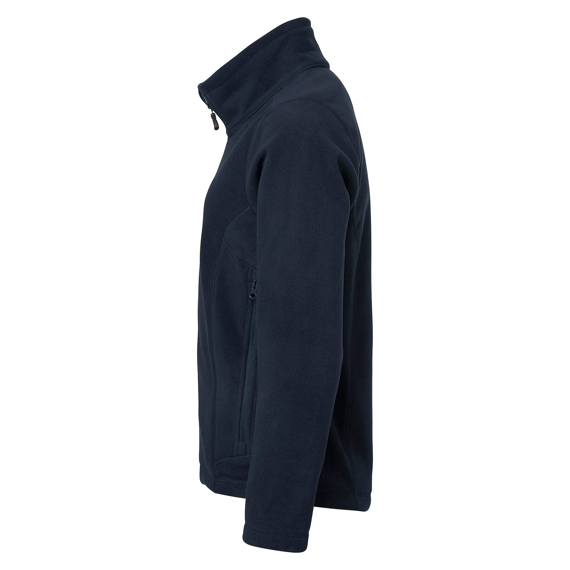 Veste polaire femme 1642 cintrée avec protège-menton et poches zippées, bleu marine - Top Swede 1000719403