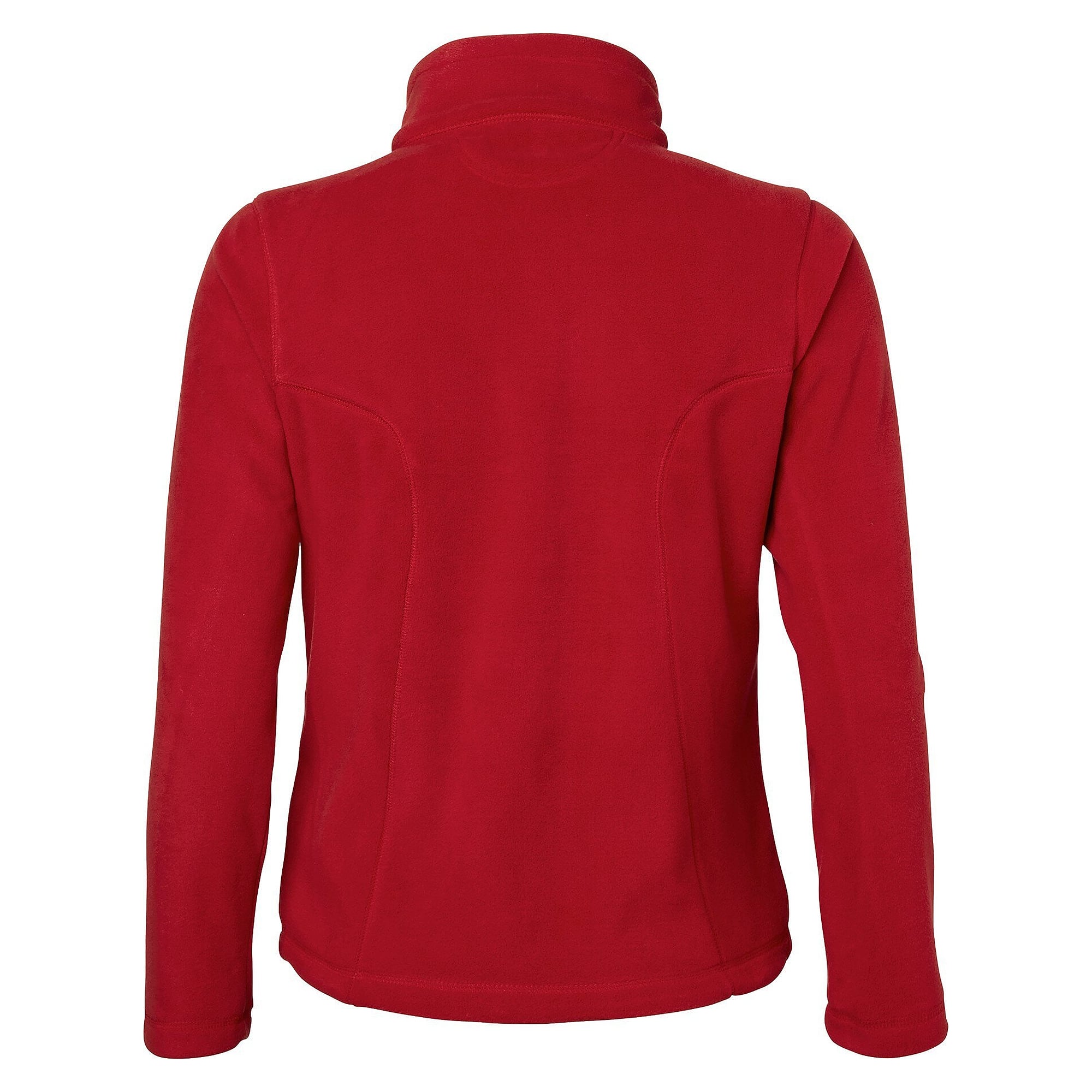 Veste polaire femme 1642 cintrée avec protège-menton et poches zippées, rouge - Top Swede 1000719607