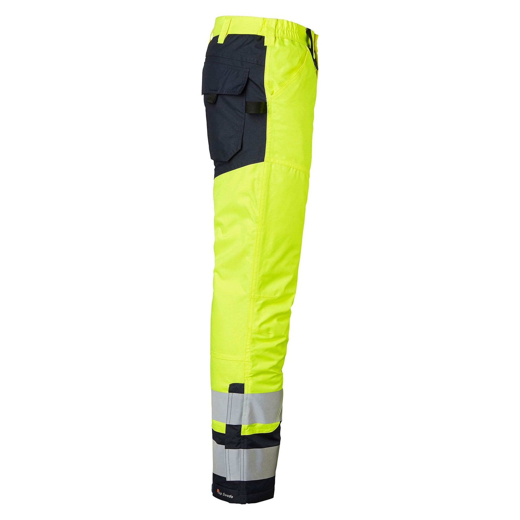 Pantalon d'hiver haute visibilité 165 jaune/marine, EN ISO 20471 cl. 2, EN 342, EN 343 - Top Swede 1000722983