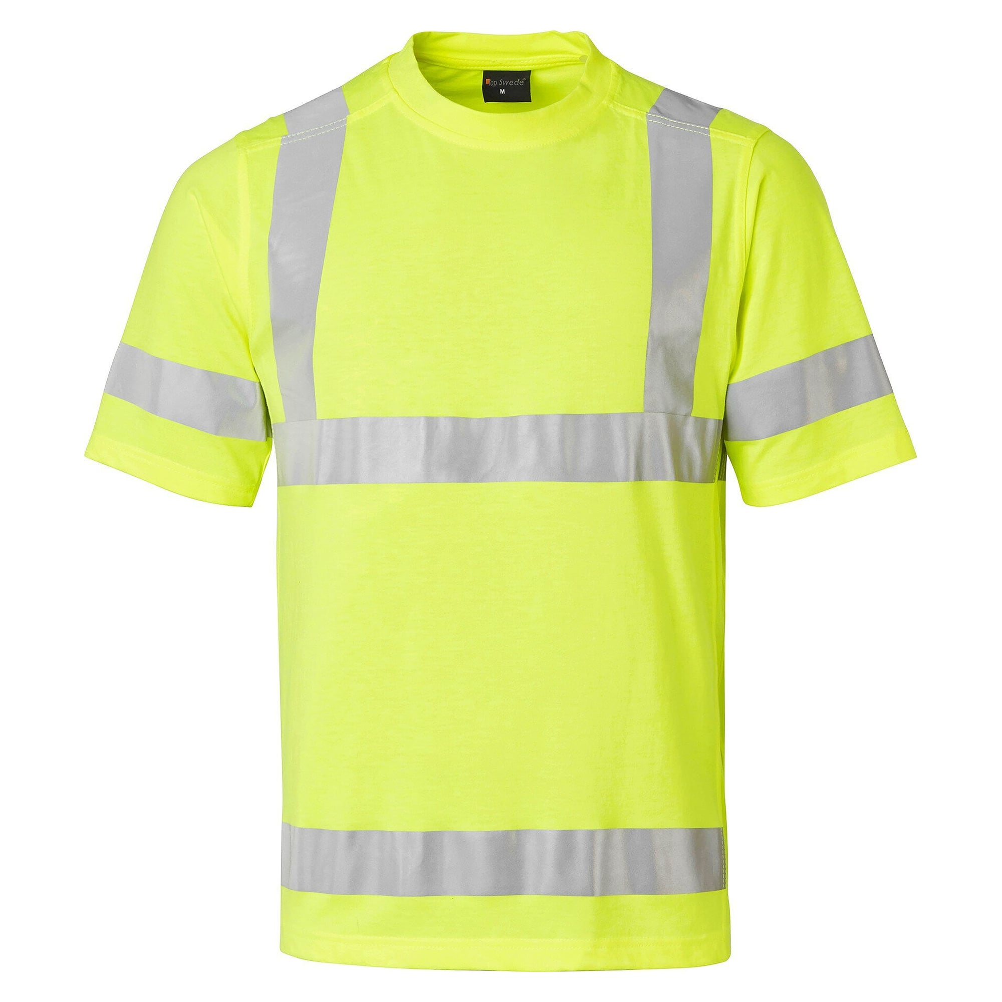 T-shirt haute visibilité 168 EN ISO 20471 classe 3 avec réflecteurs, jaune fluo - Top Swede 1000725712