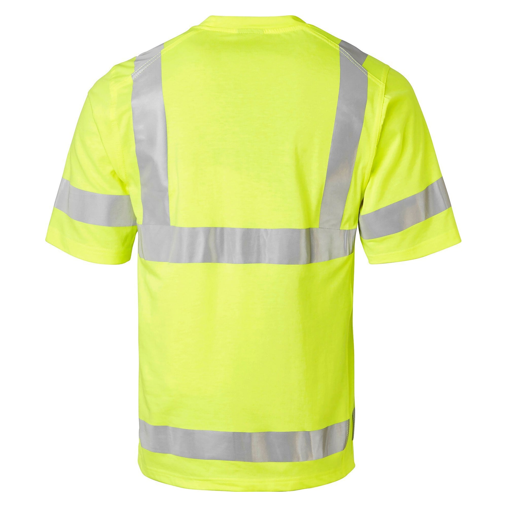 T-shirt haute visibilité 168 EN ISO 20471 classe 3 avec réflecteurs, jaune fluo - Top Swede 1000725712