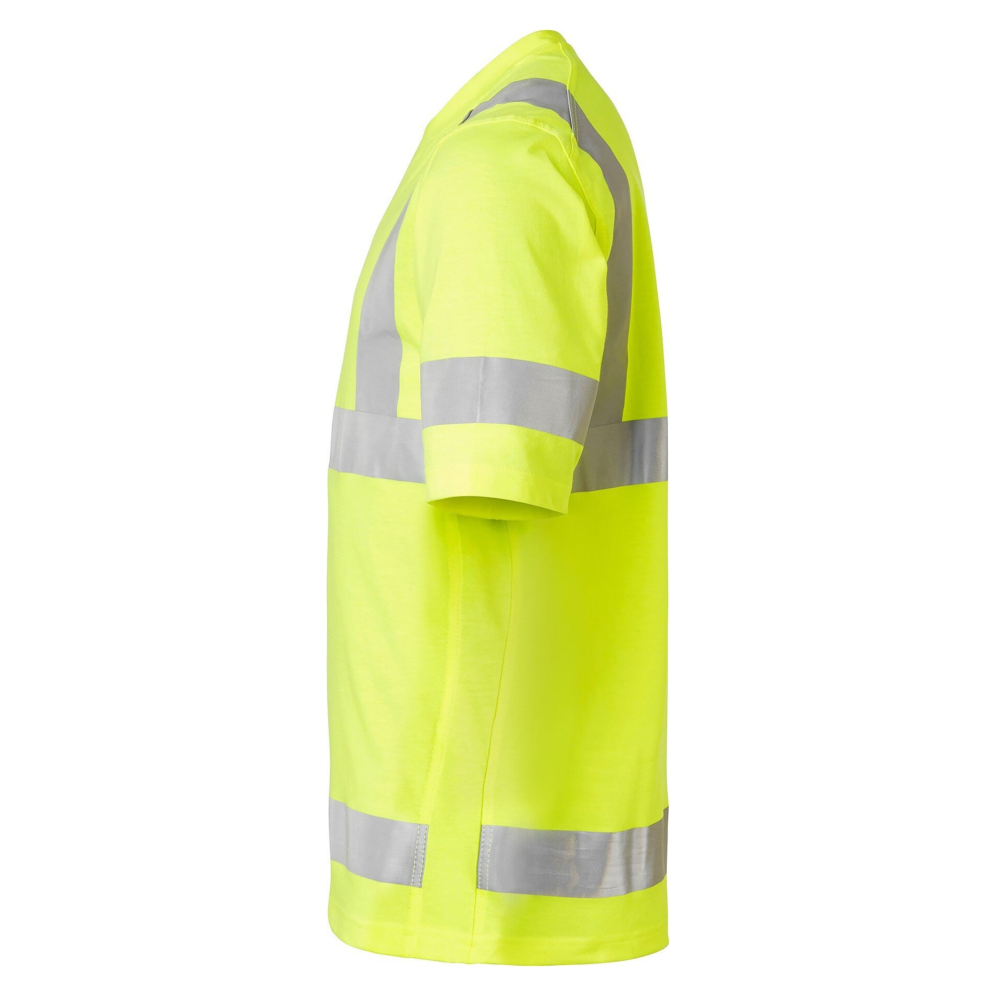 T-shirt haute visibilité 168 EN ISO 20471 classe 3 avec réflecteurs, jaune fluo - Top Swede 1000725712