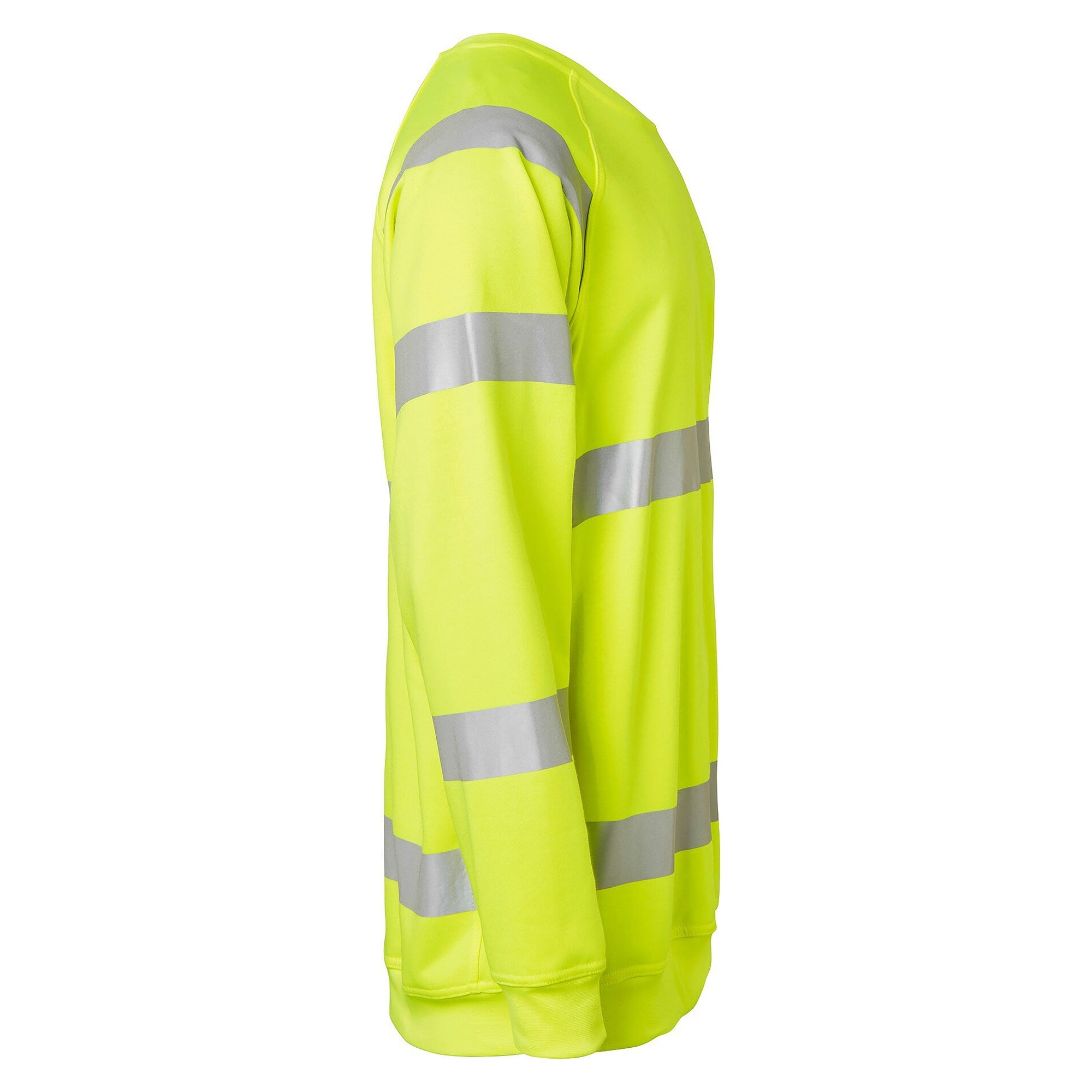 Warnschutz-Sweatshirt 169 mit Rundhals, EN ISO 20471, gelb - Top Swede 1000726712
