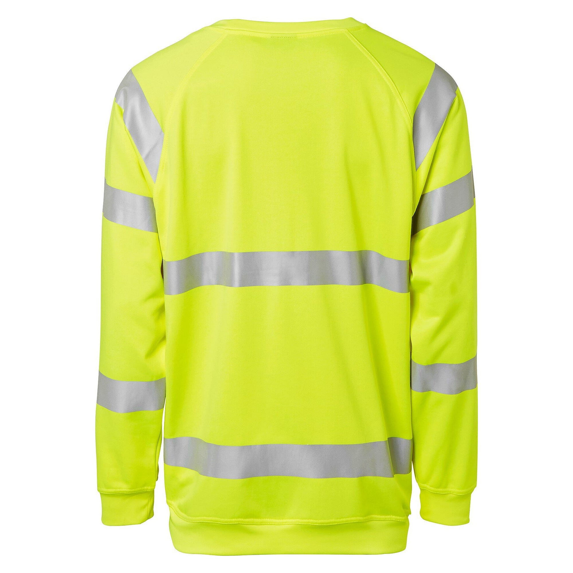 Warnschutz-Sweatshirt 169 mit Rundhals, EN ISO 20471, gelb - Top Swede 1000726712