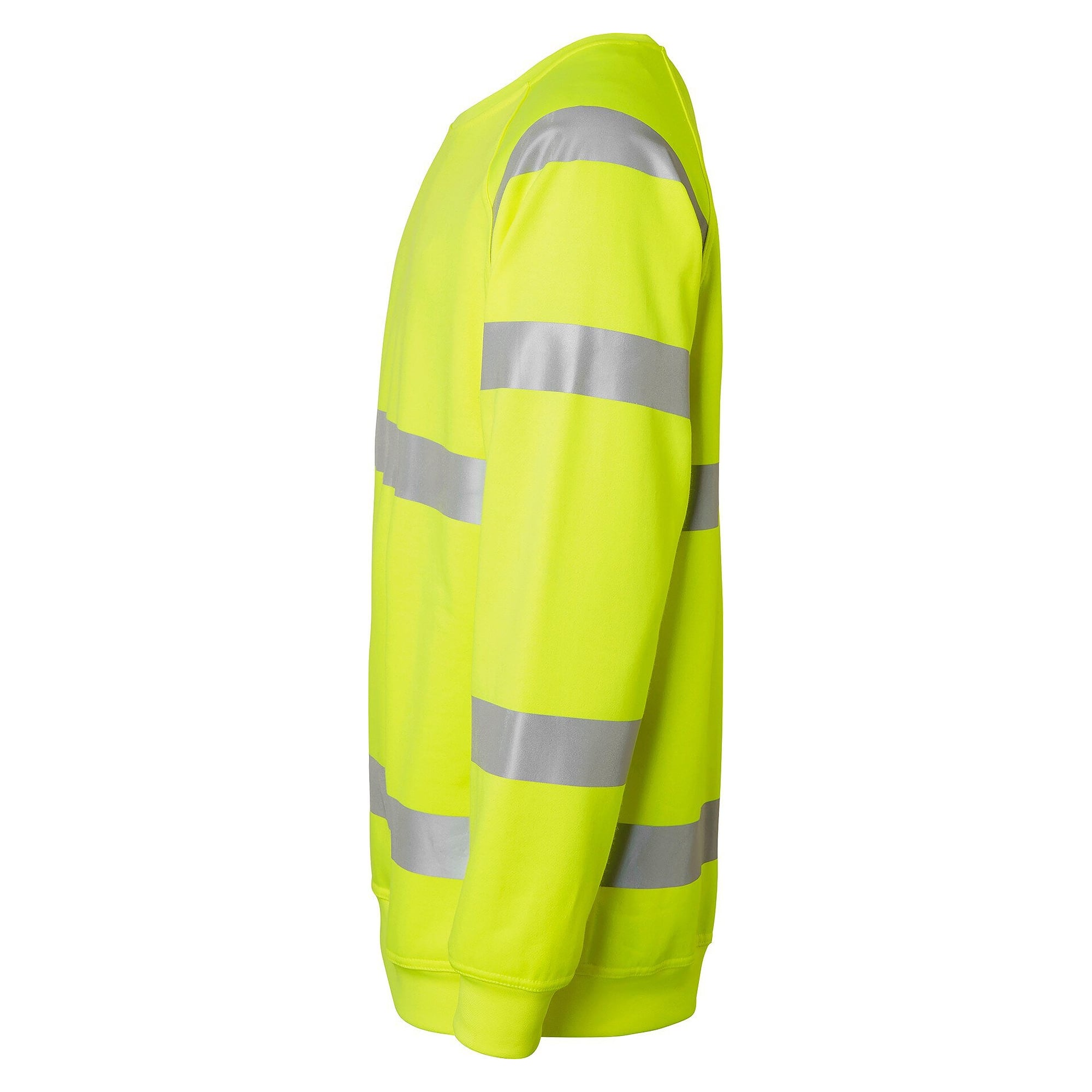 Warnschutz-Sweatshirt 169 mit Rundhals, EN ISO 20471, gelb - Top Swede 1000726712