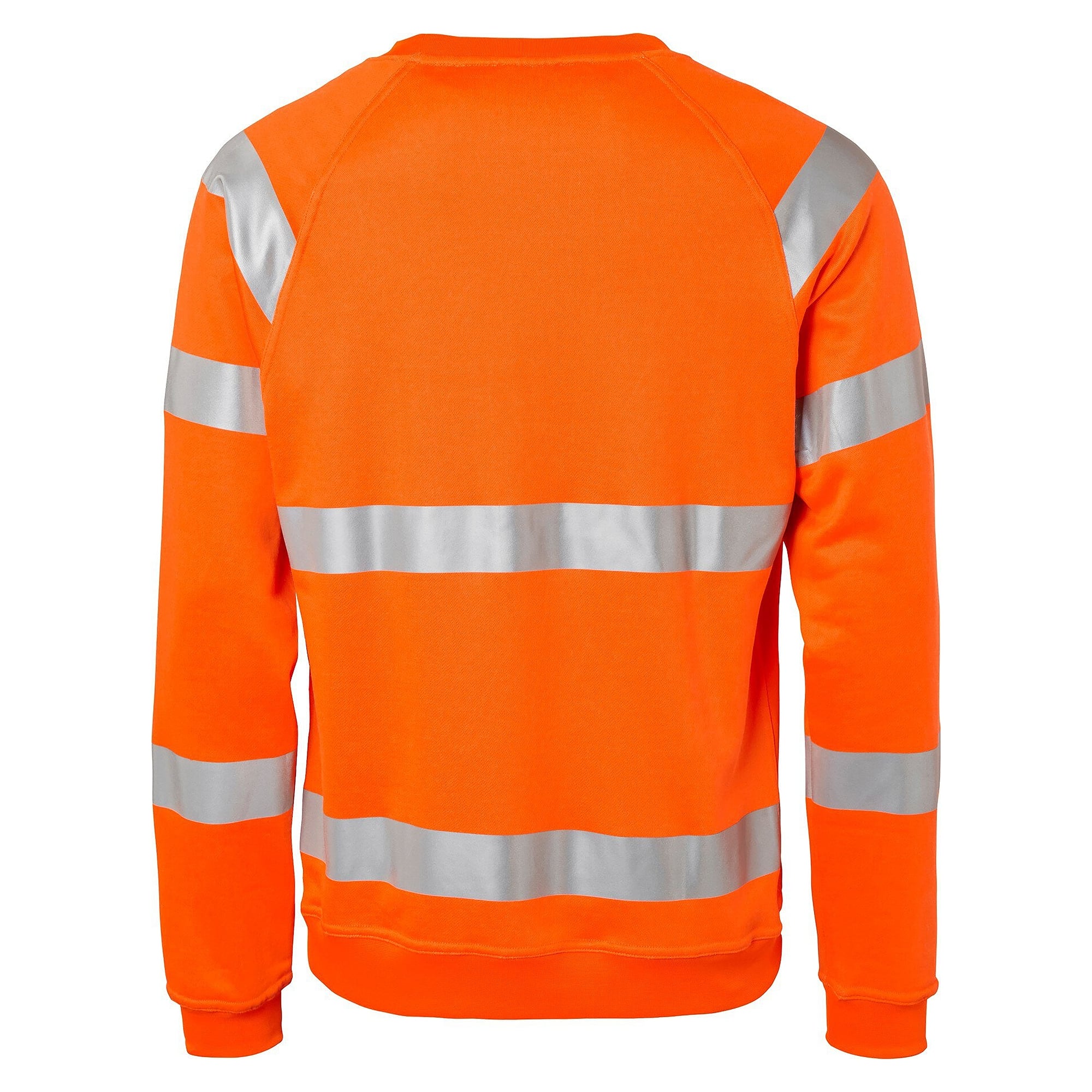 Sweat-shirt haute visibilité 169 col rond, EN ISO 20471, orange - Top Swede 1000726811