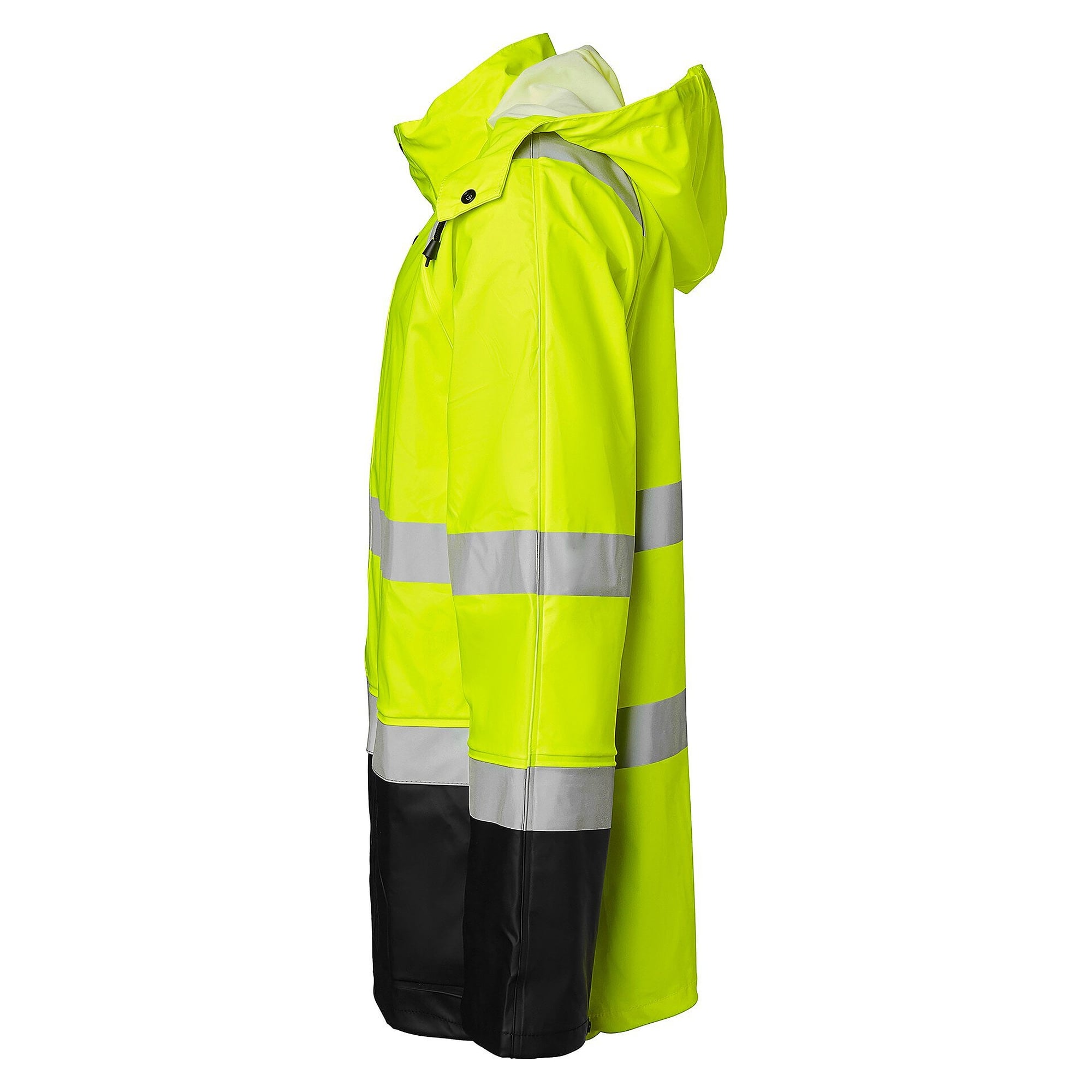 Veste de pluie haute visibilité stretch 180, EN 343 3/1, EN ISO 20471 cl. 3, jaune/noir - Top Swede 1000732982