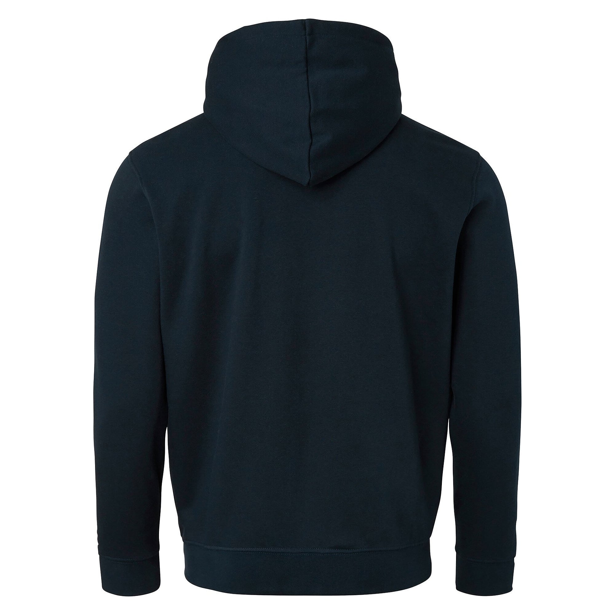 Veste sweat à capuche homme 185 à zip intégral, capuche fixe et poches, bleu marine - Top Swede 1000735403