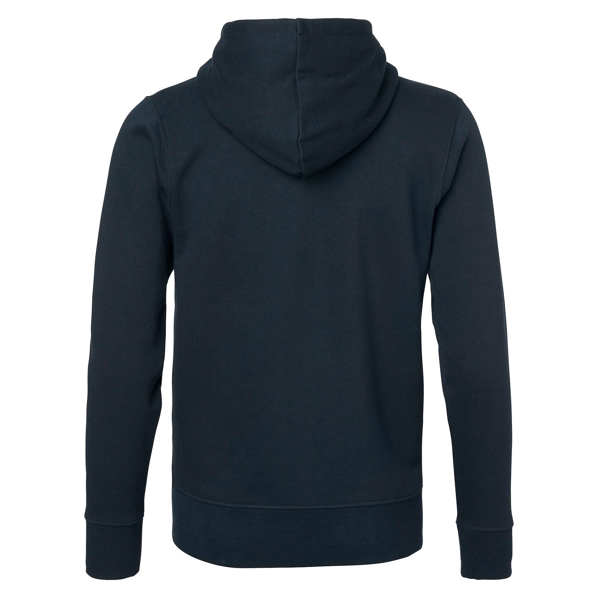 Veste sweat à capuche femme 186 à zip intégral, capuche fixe et poches, bleu marine - Top Swede 1000736403