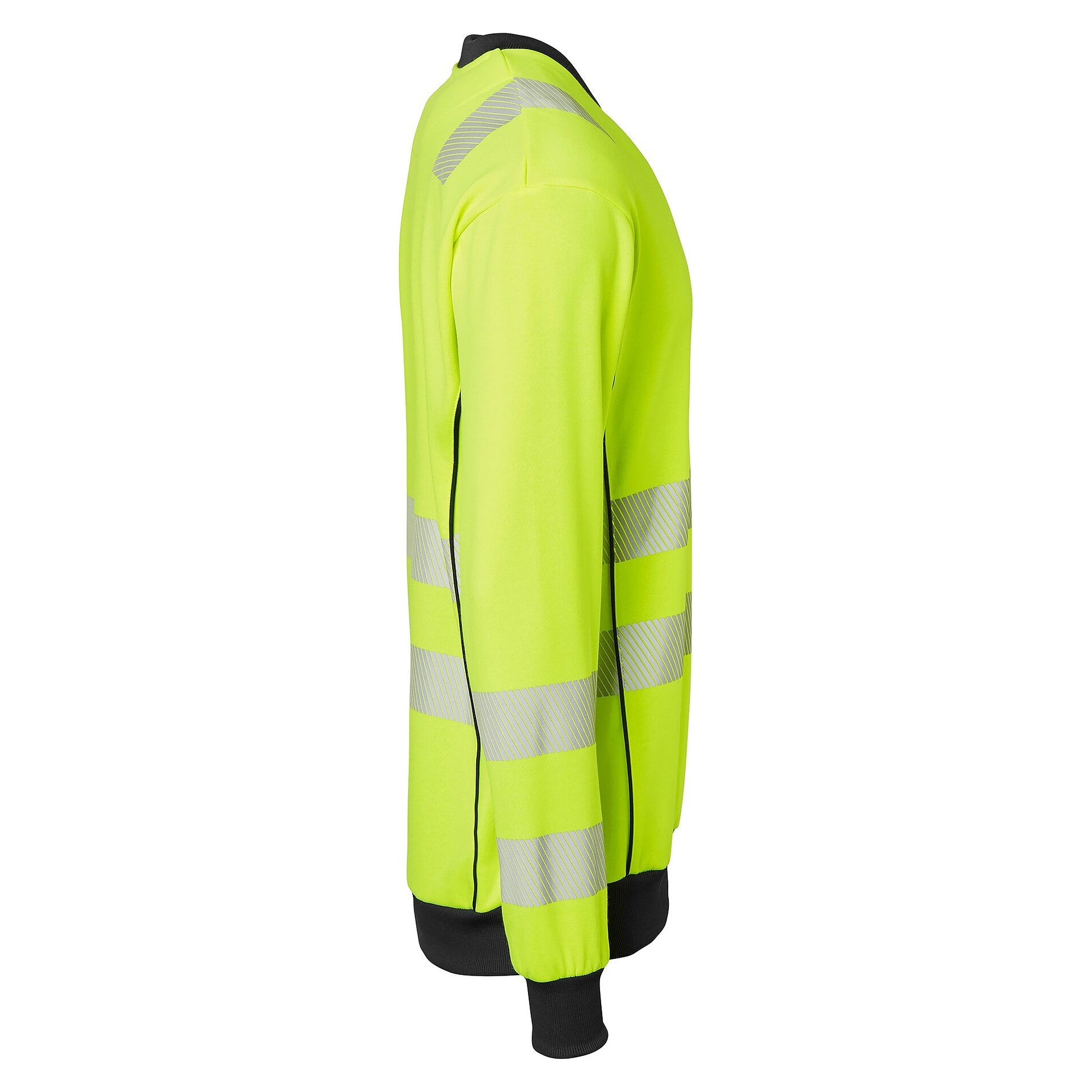 Warnschutz-Sweatshirt 1929 aus Polyester-Baumwolle, EN ISO 20471 Kl. 3, warngelb - Top Swede 1000740712