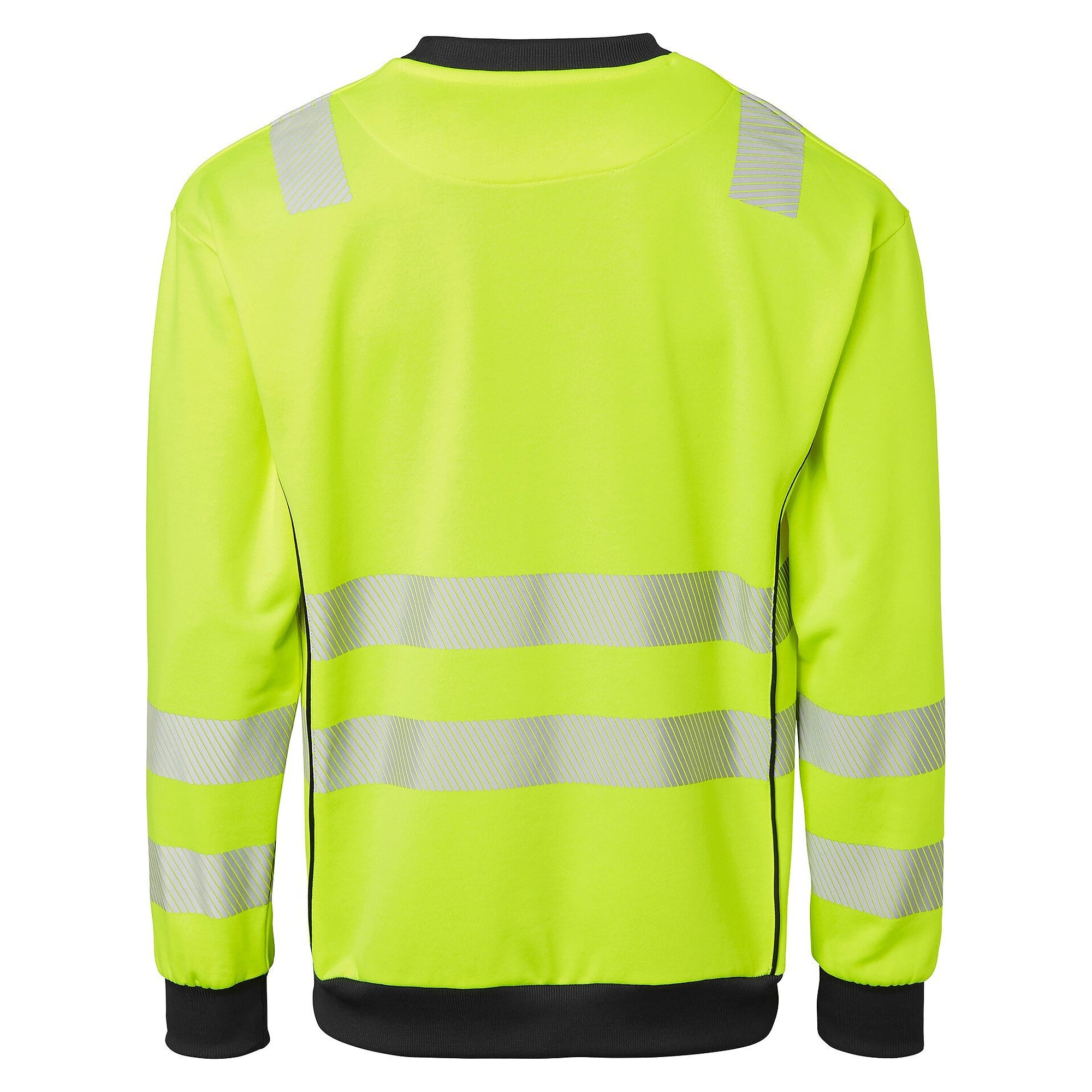 Warnschutz-Sweatshirt 1929 aus Polyester-Baumwolle, EN ISO 20471 Kl. 3, warngelb - Top Swede 1000740712