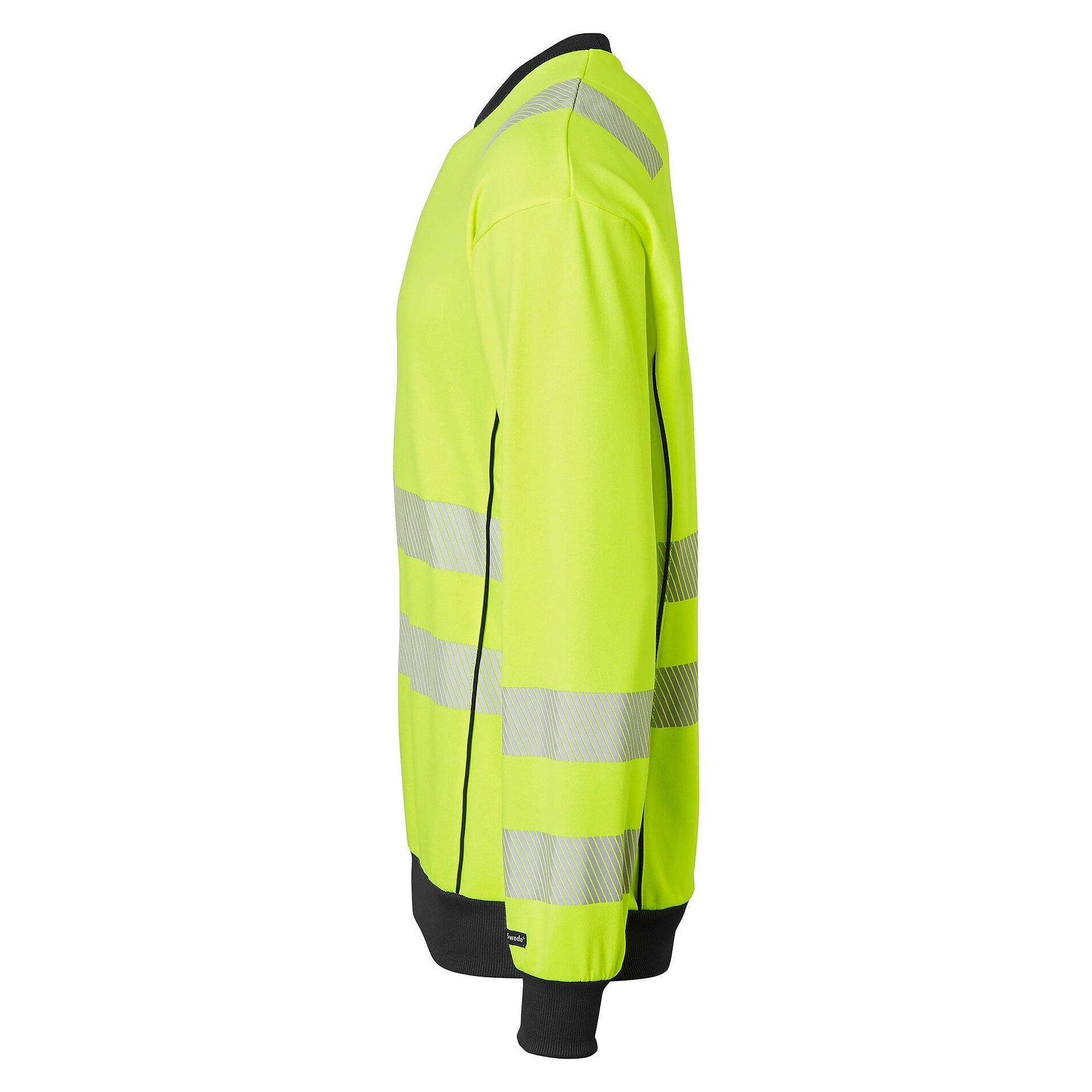 Warnschutz-Sweatshirt 1929 aus Polyester-Baumwolle, EN ISO 20471 Kl. 3, warngelb - Top Swede 1000740712