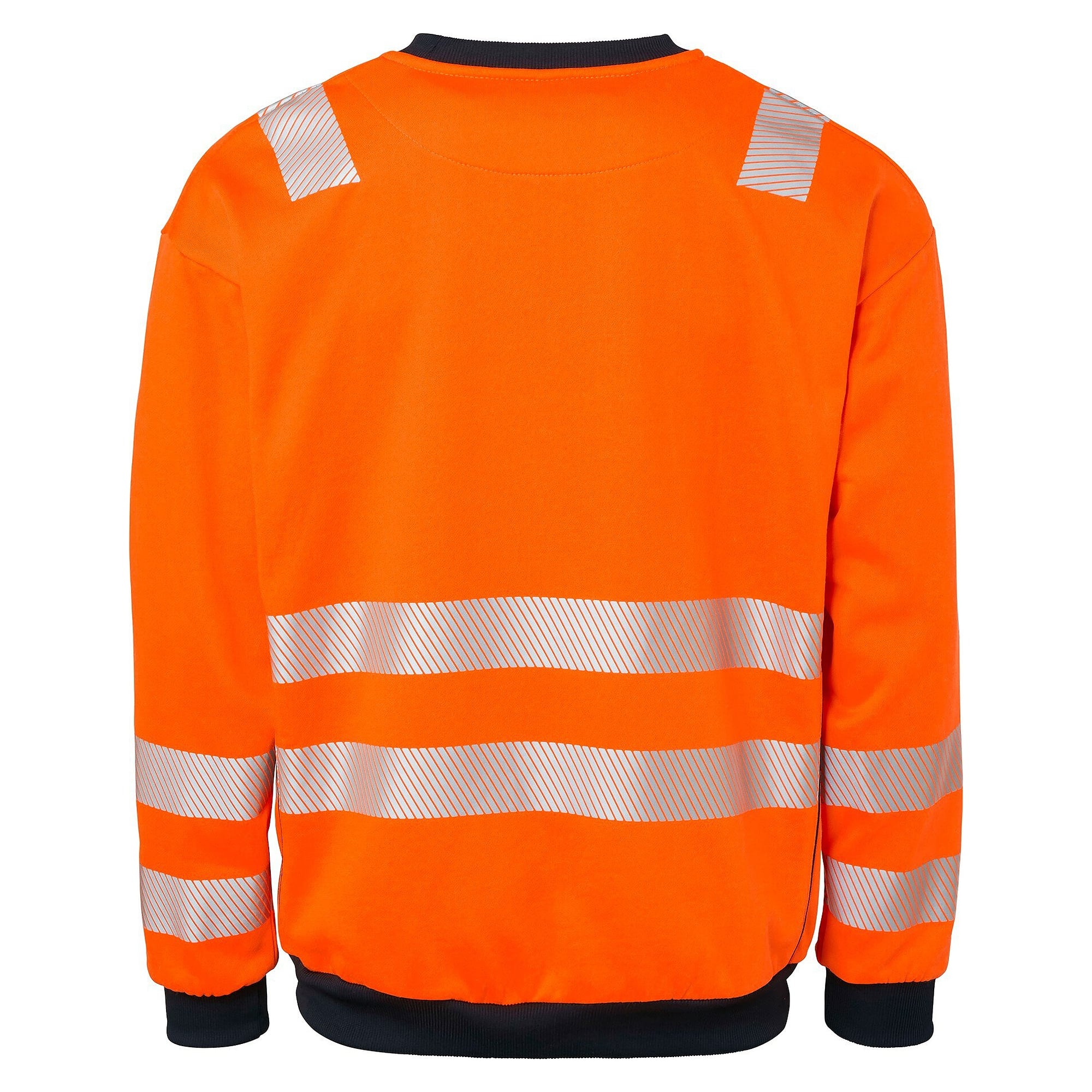 Sweat-shirt haute visibilité 1929 polyester-coton, EN ISO 20471 classe 3, orange fluo - Top Swede 1000740811