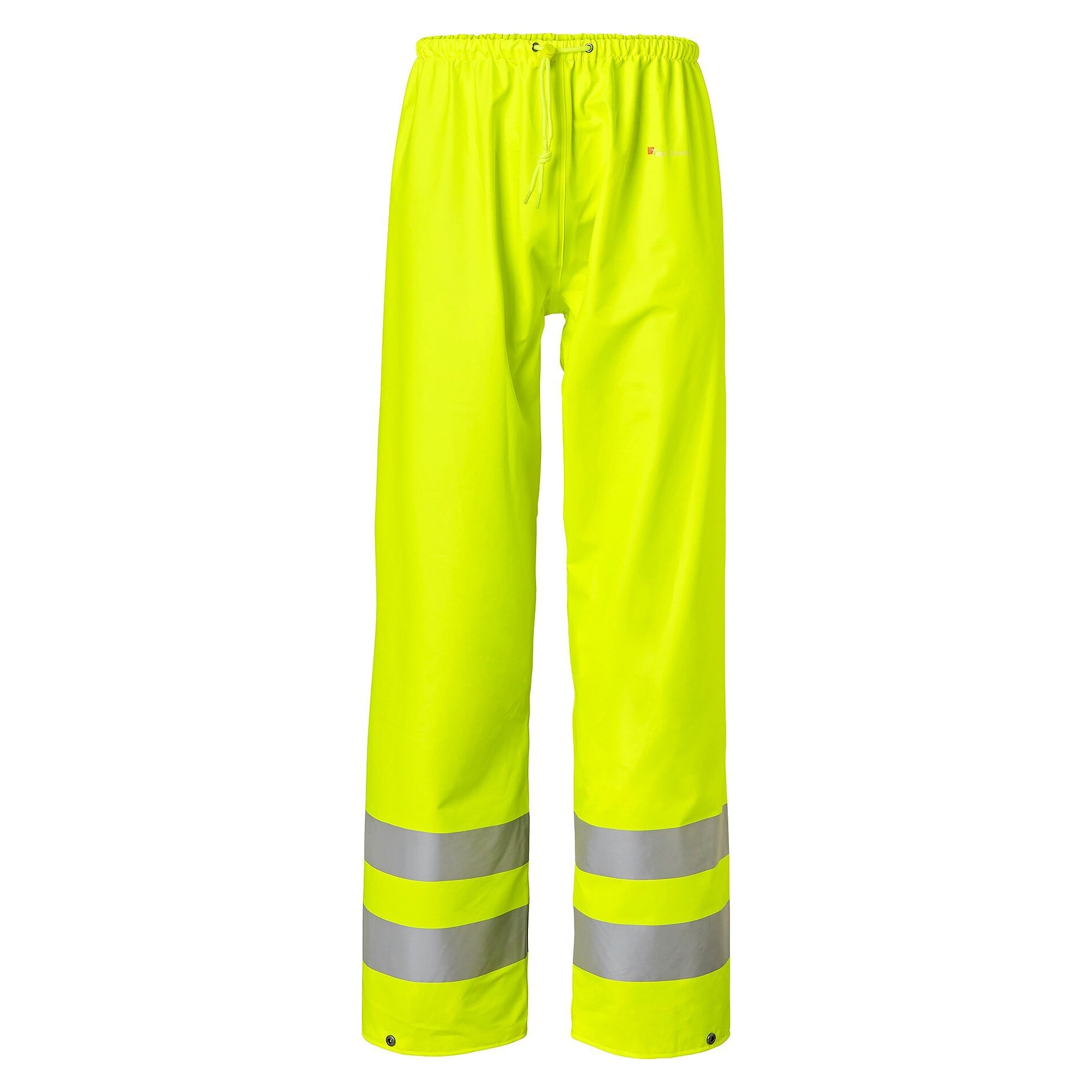 Warnschutz-Regenhose 2295 lang, EN ISO 20471 Klasse 2, EN 343, fluoreszierend gelb - Top Swede 1000834712