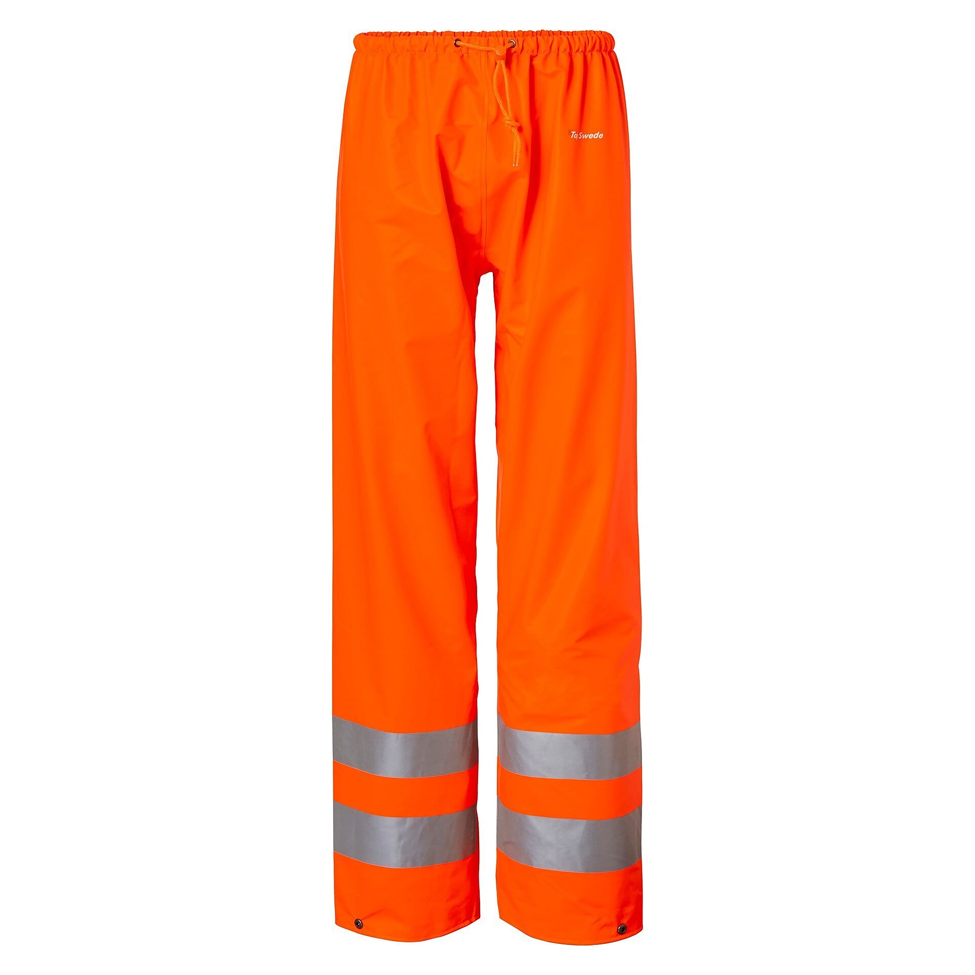 Warnschutz-Regenhose 2295 lang, EN ISO 20471 Klasse 2, EN 343, fluoreszierend orange - Top Swede 1000834811