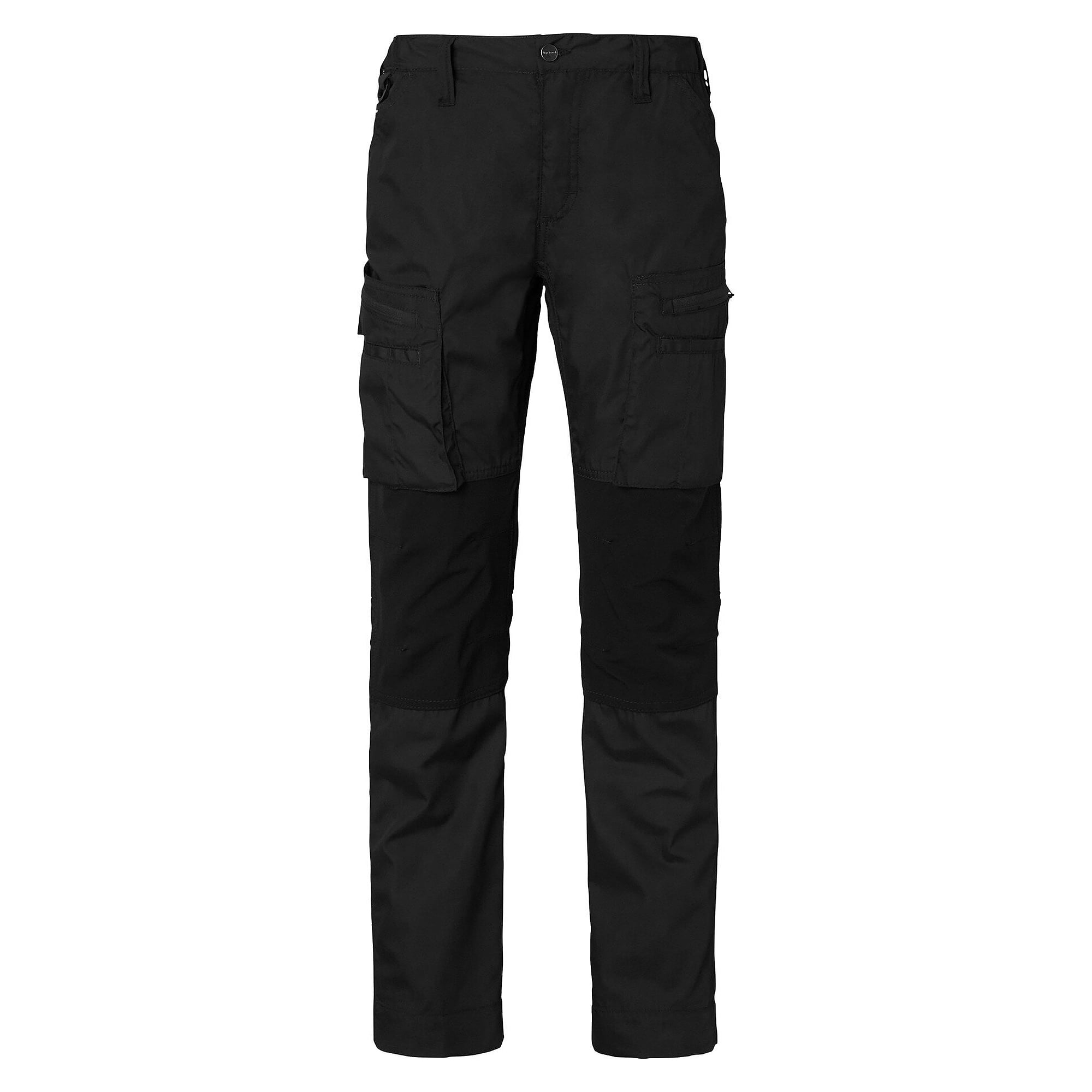 Damen-Arbeitshose 301 aus Stretch mit vorgeformten Knien und Beintaschen, schwarz - Top Swede 1000875001