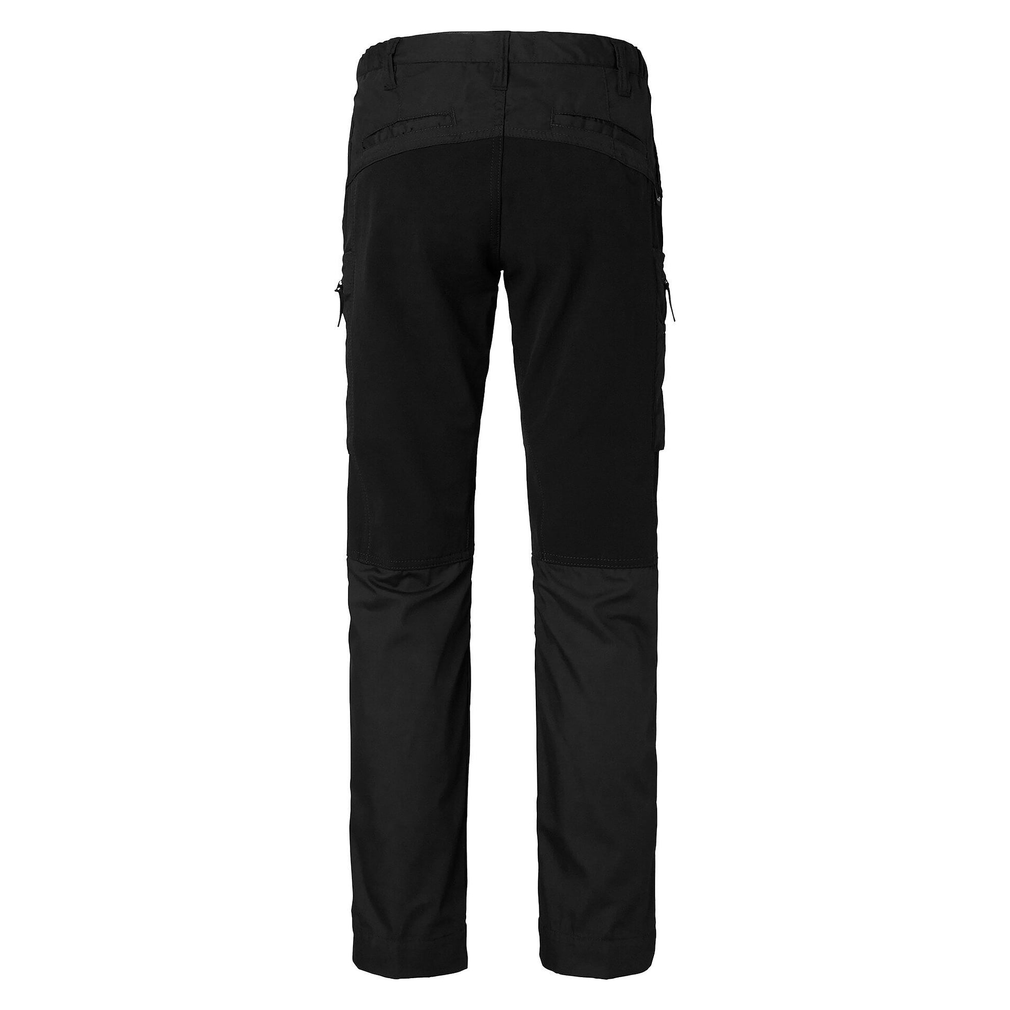 Damen-Arbeitshose 301 aus Stretch mit vorgeformten Knien und Beintaschen, schwarz - Top Swede 1000875001
